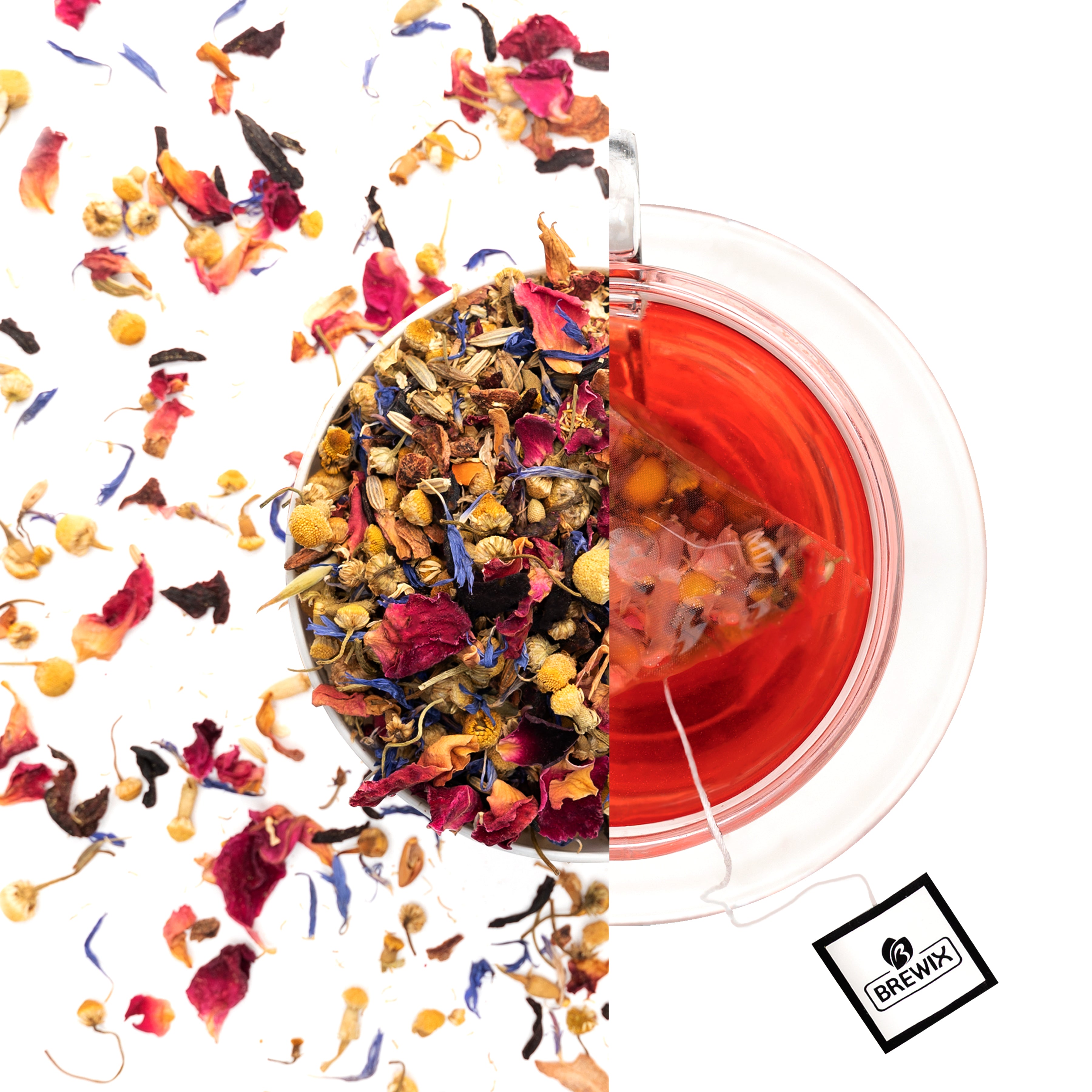 Hibiscus Rose Herbal Tea | Floral Harmony