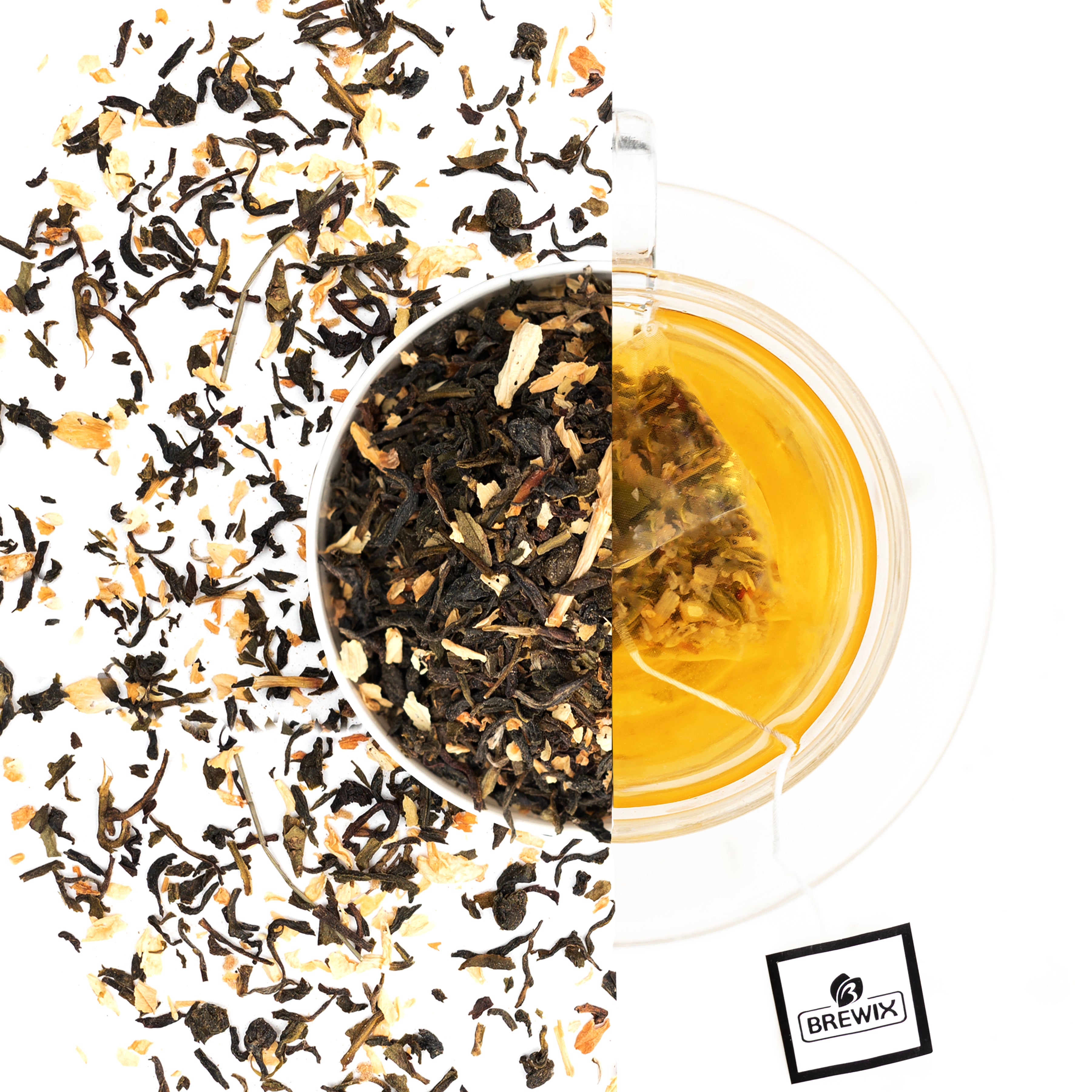 Jasmine Green Tea, 15 pyramid tea bags