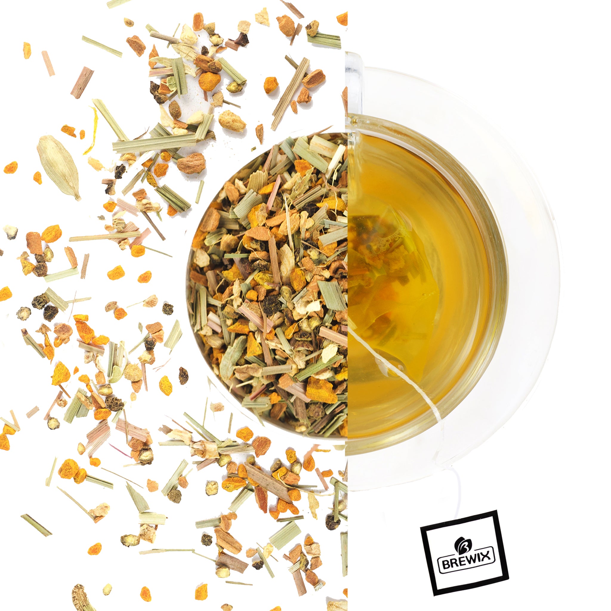 Turmeric Surprise Herbal Tea Tissane, 20 Pyramid Bags