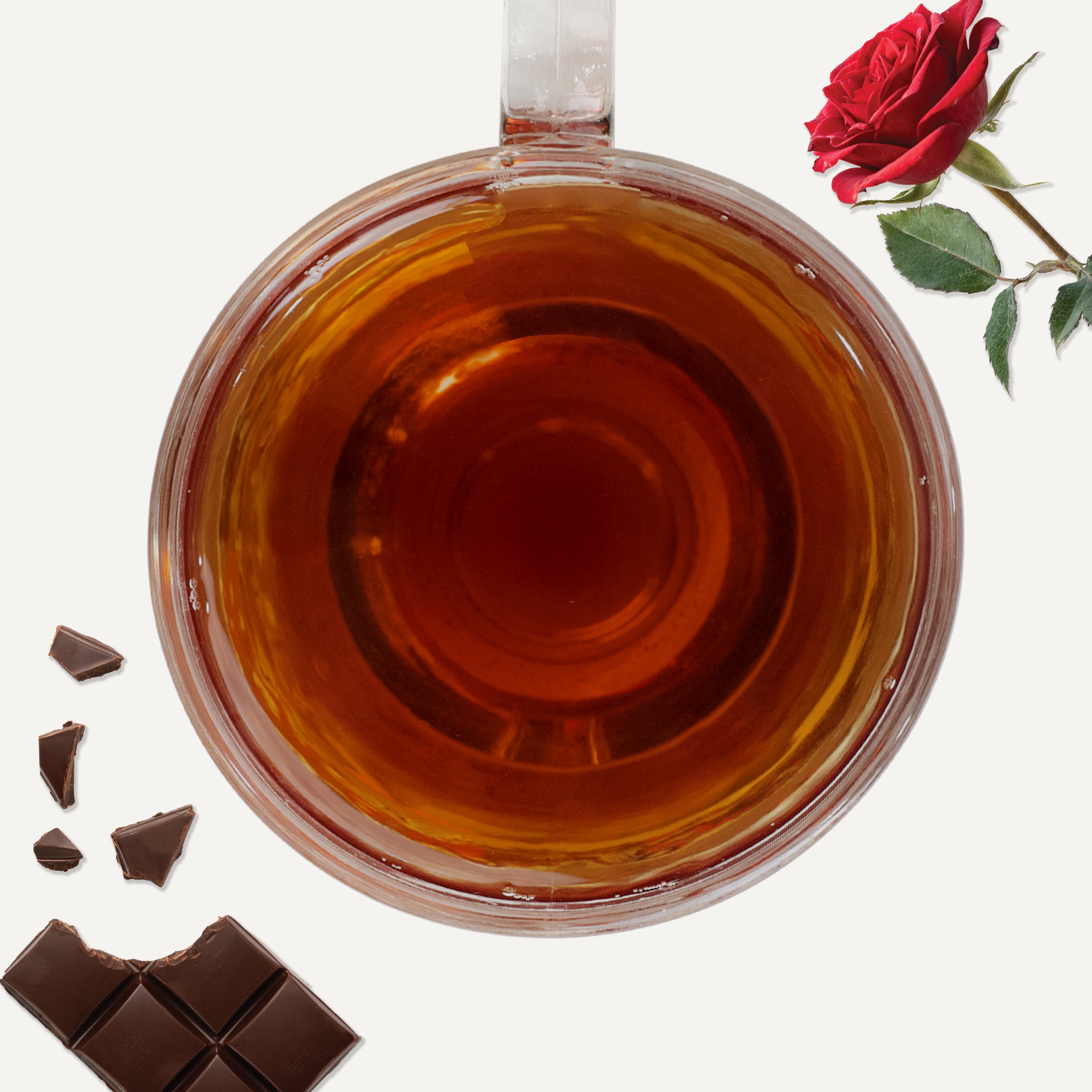 Chocolate Rose Black Tea, 3.53 oz Loose Tea