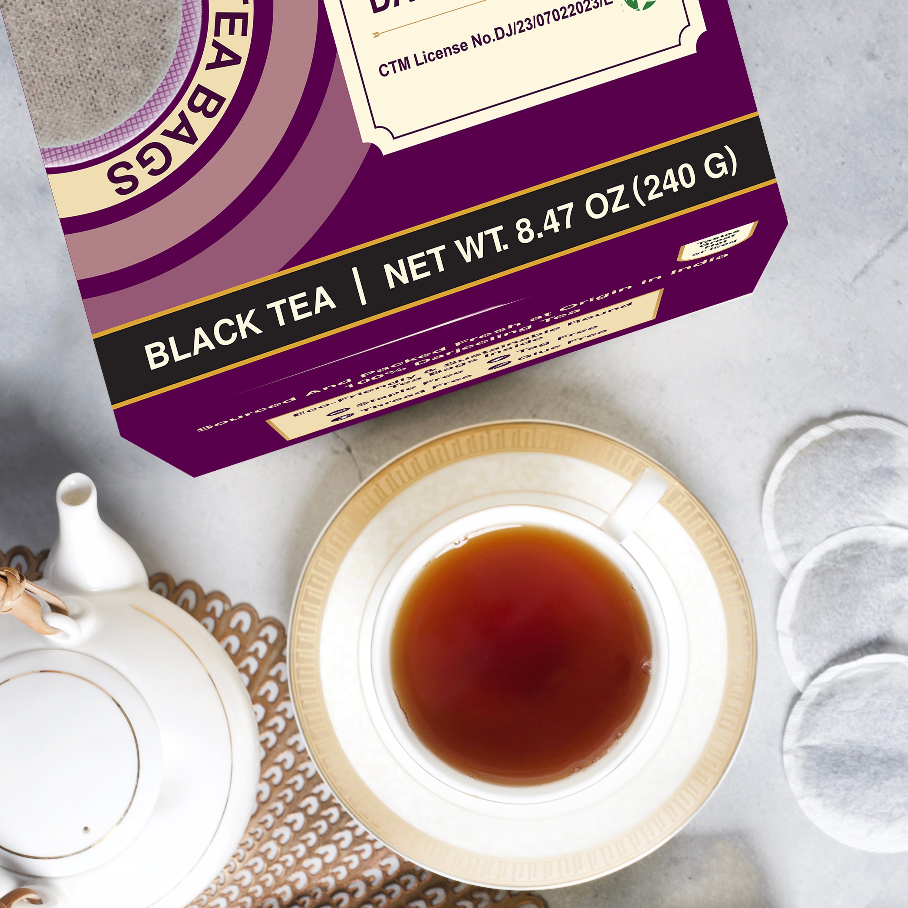 Darjeeling 120 Round Bags