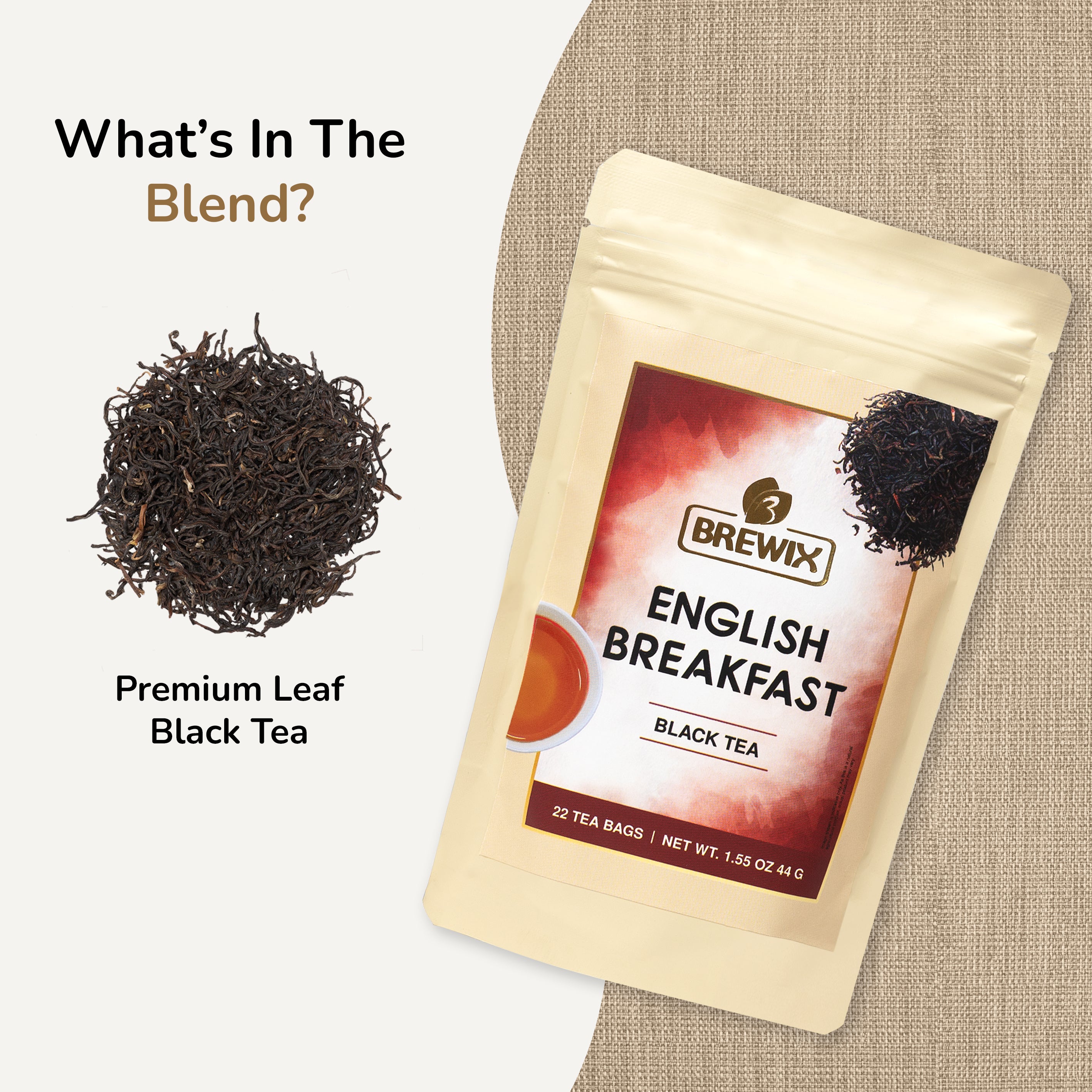English Breakfast, 22 Pyramid Bags