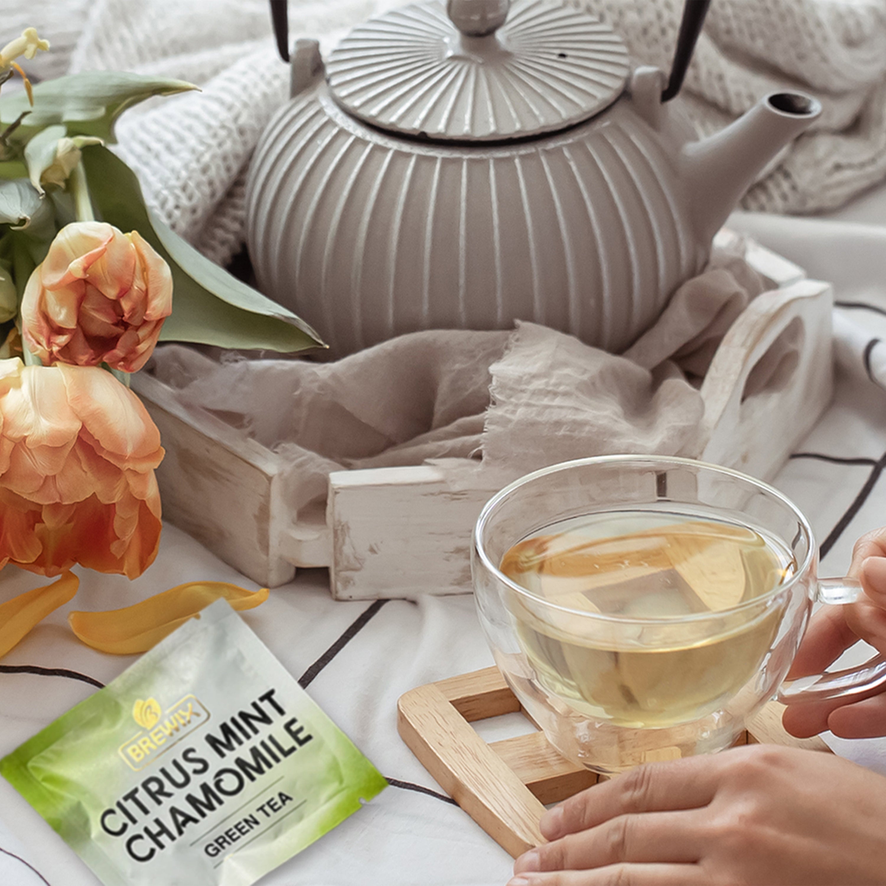Assorted Tea Sampler Variety Pack with 15 Flavors