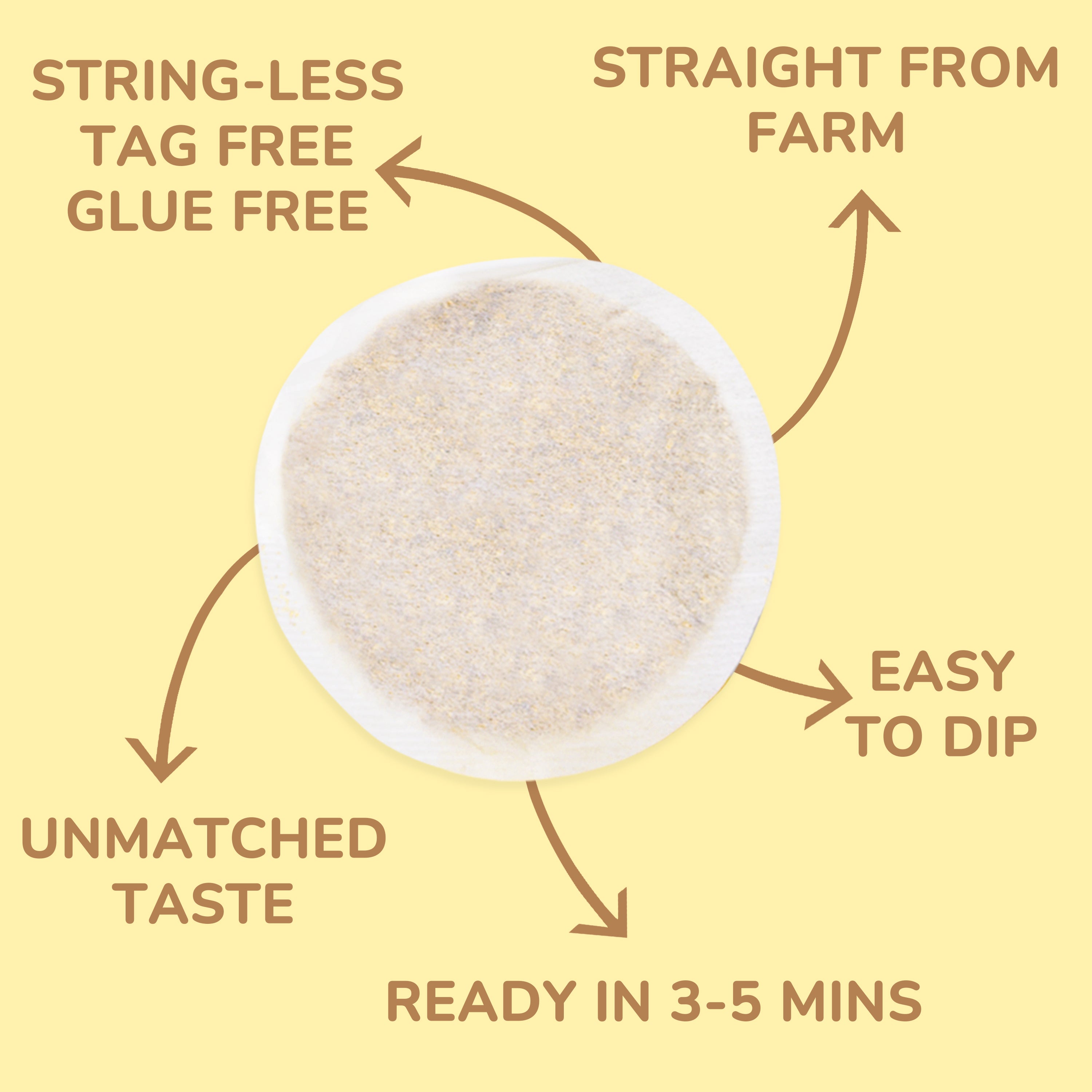 Chamomile 120 Round Bags