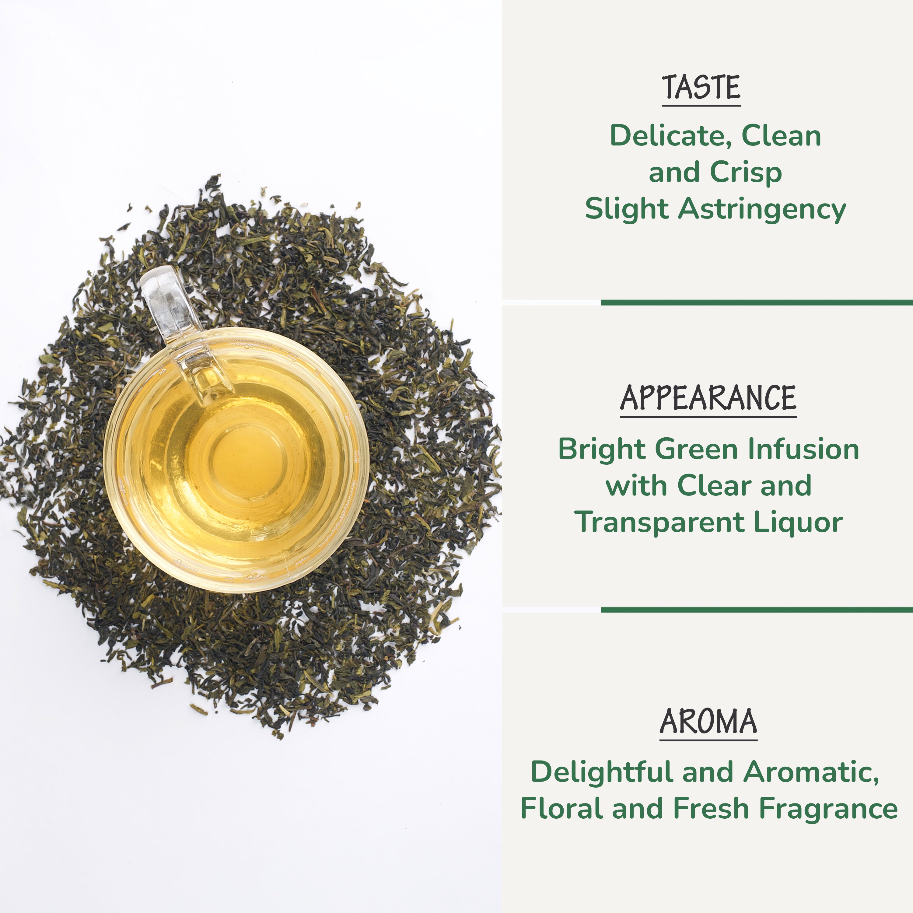 Green Tea, 3.53 oz Loose Tea