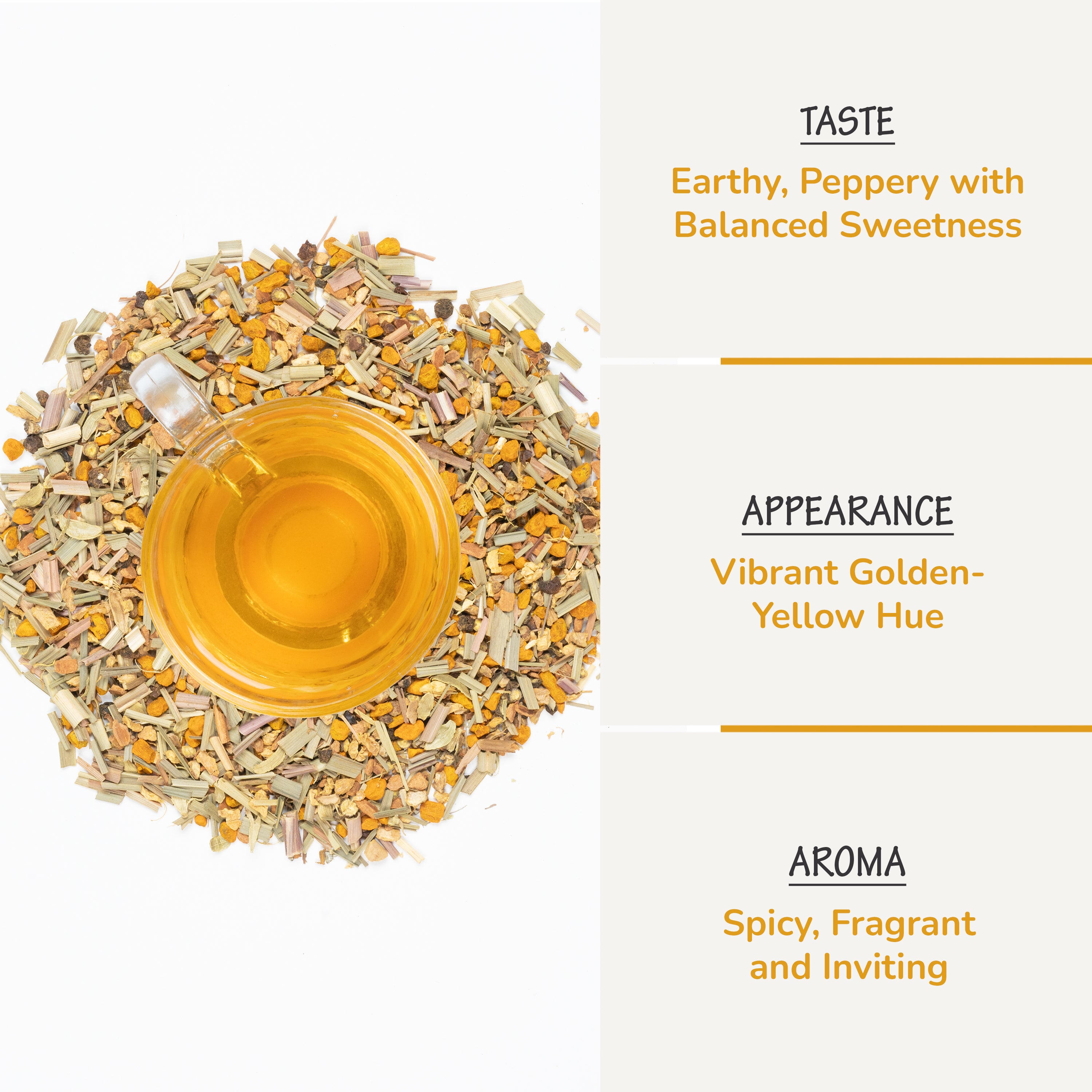 Turmeric Surprise Herbal Tea Tissane, 5.29 oz Loose Tea