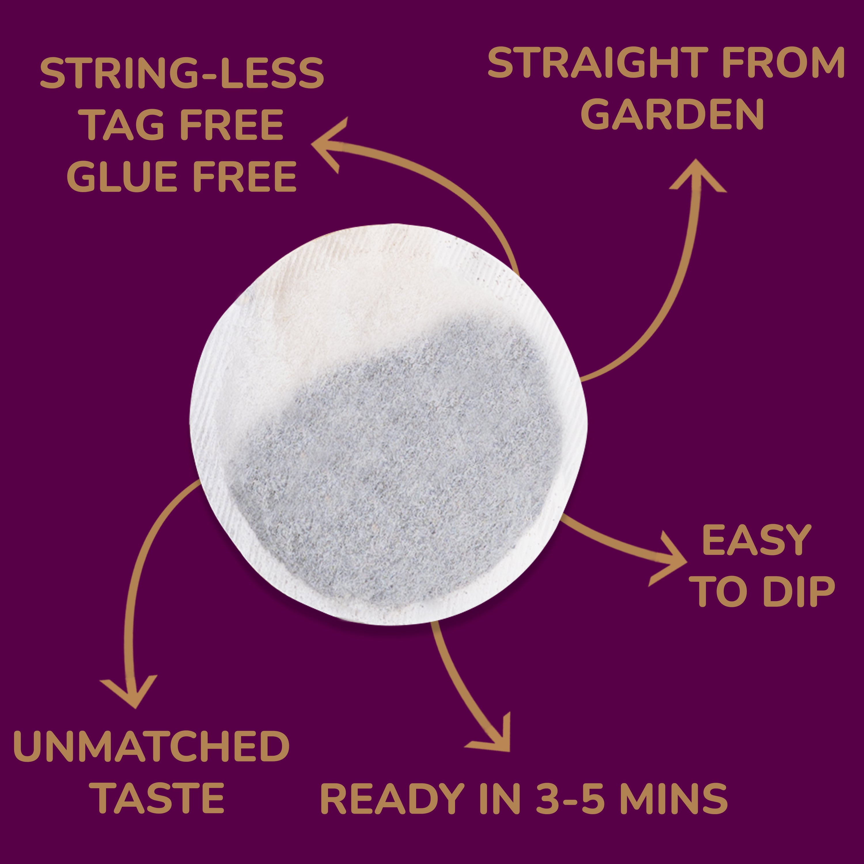 Darjeeling 120 Round Bags