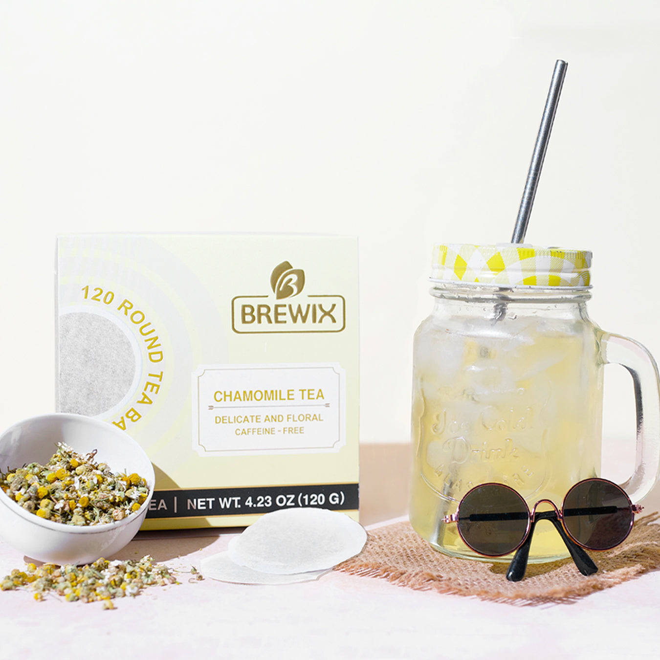 Chamomile 120 Round Bags