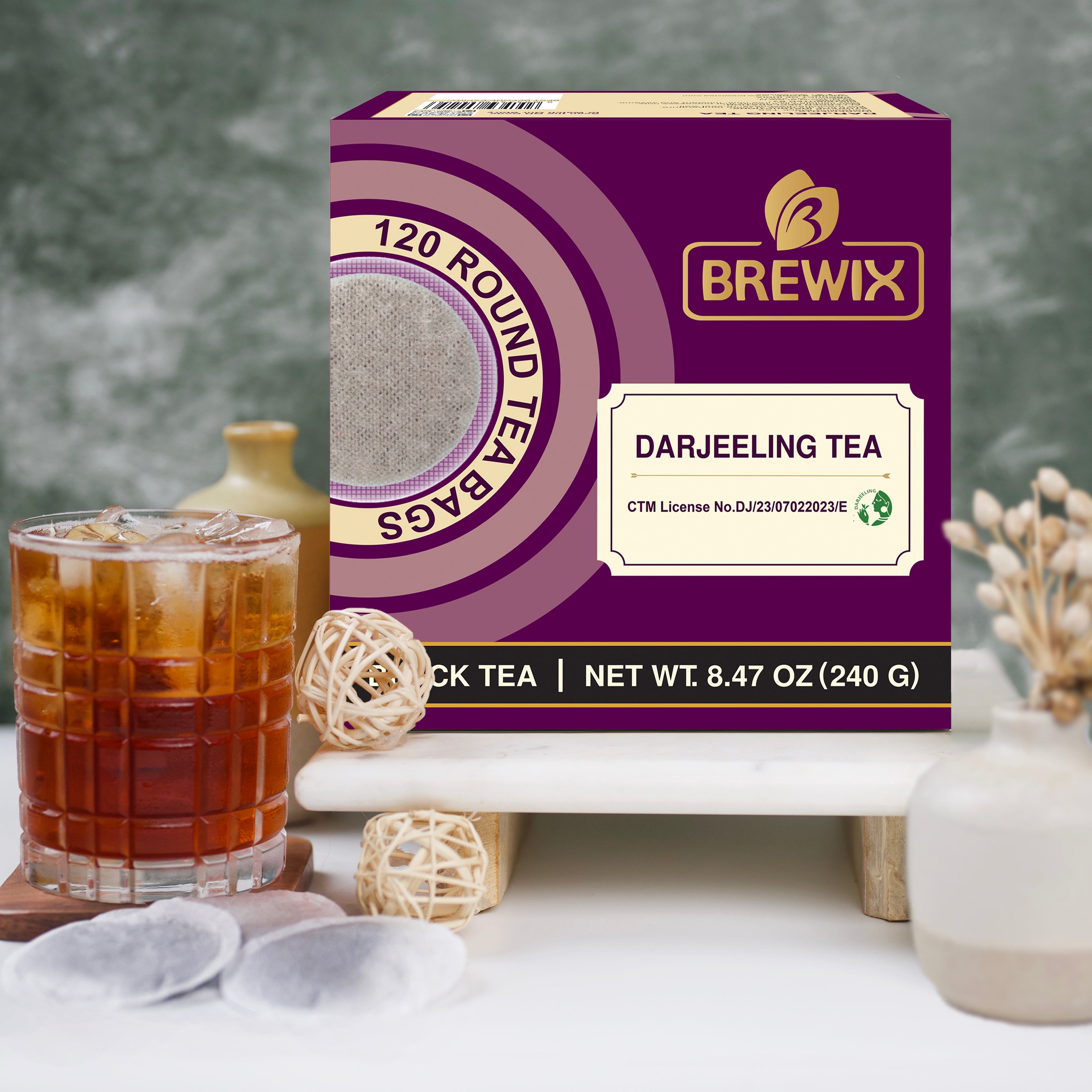 Darjeeling 120 Round Bags