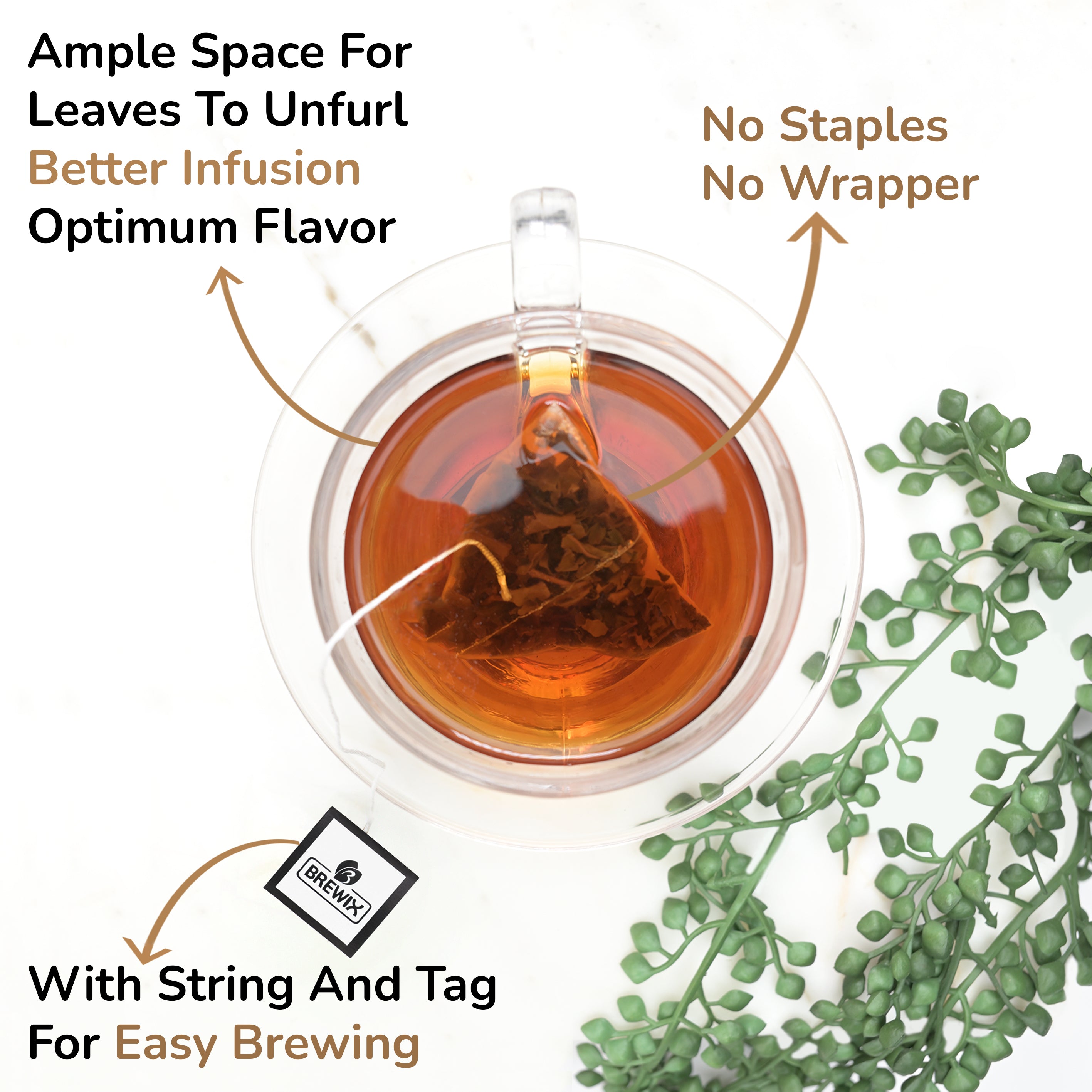 Earl Grey Black Tea, 22 Pyramid Bags
