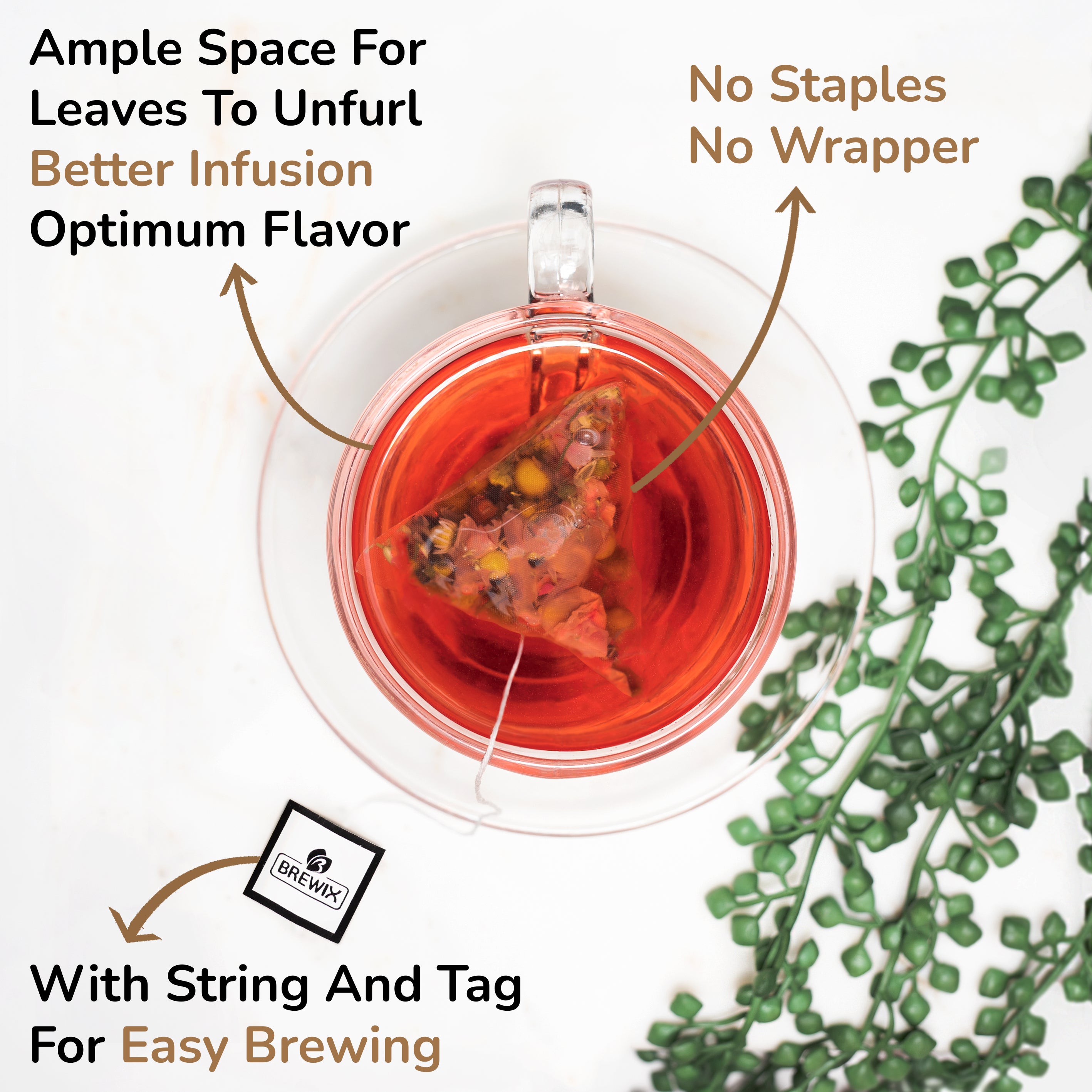 Hibiscus Rose Herbal Tea | Floral Harmony