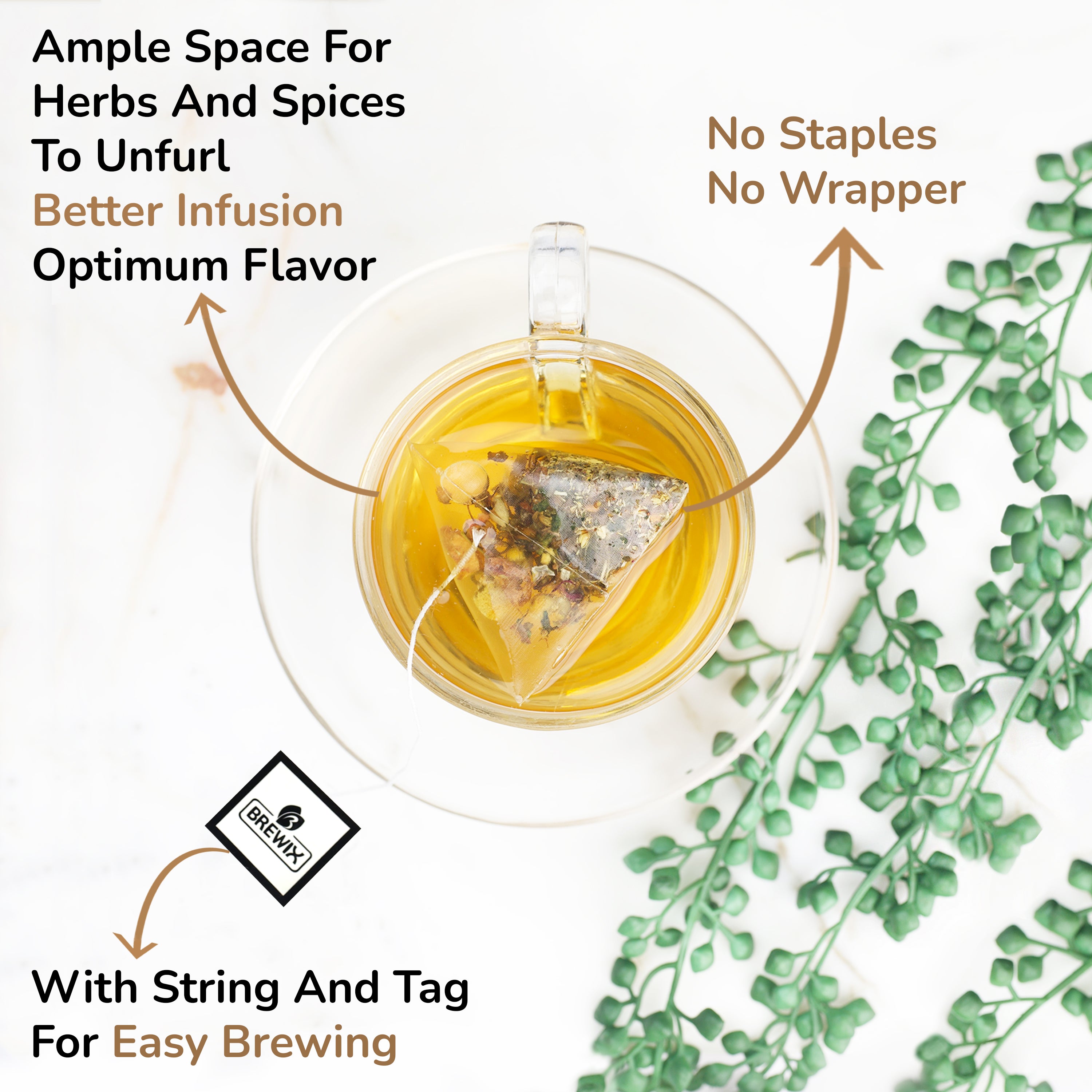 Tulsi Comfort Tea, 15 pyramid tea bags