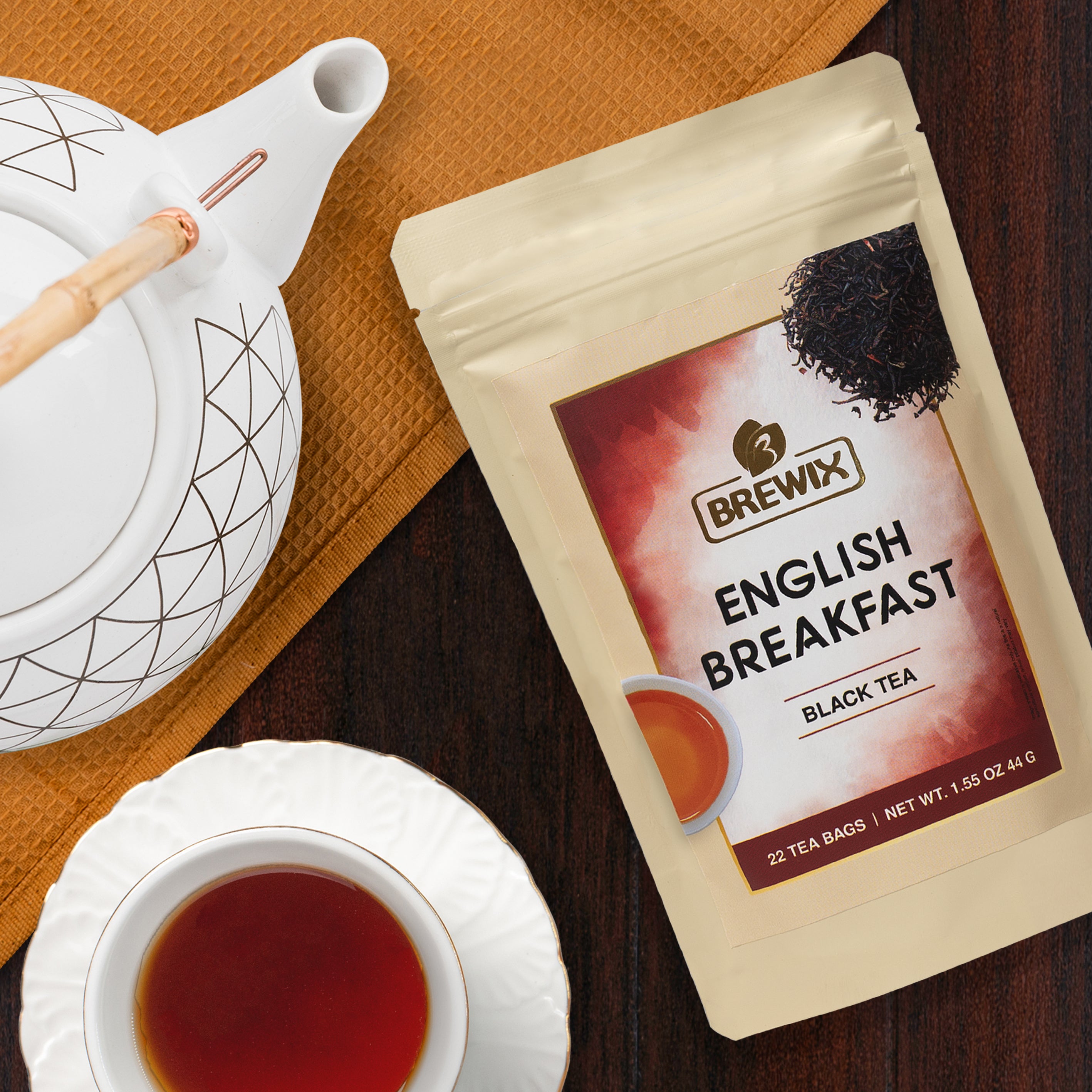 English Breakfast, 22 Pyramid Bags