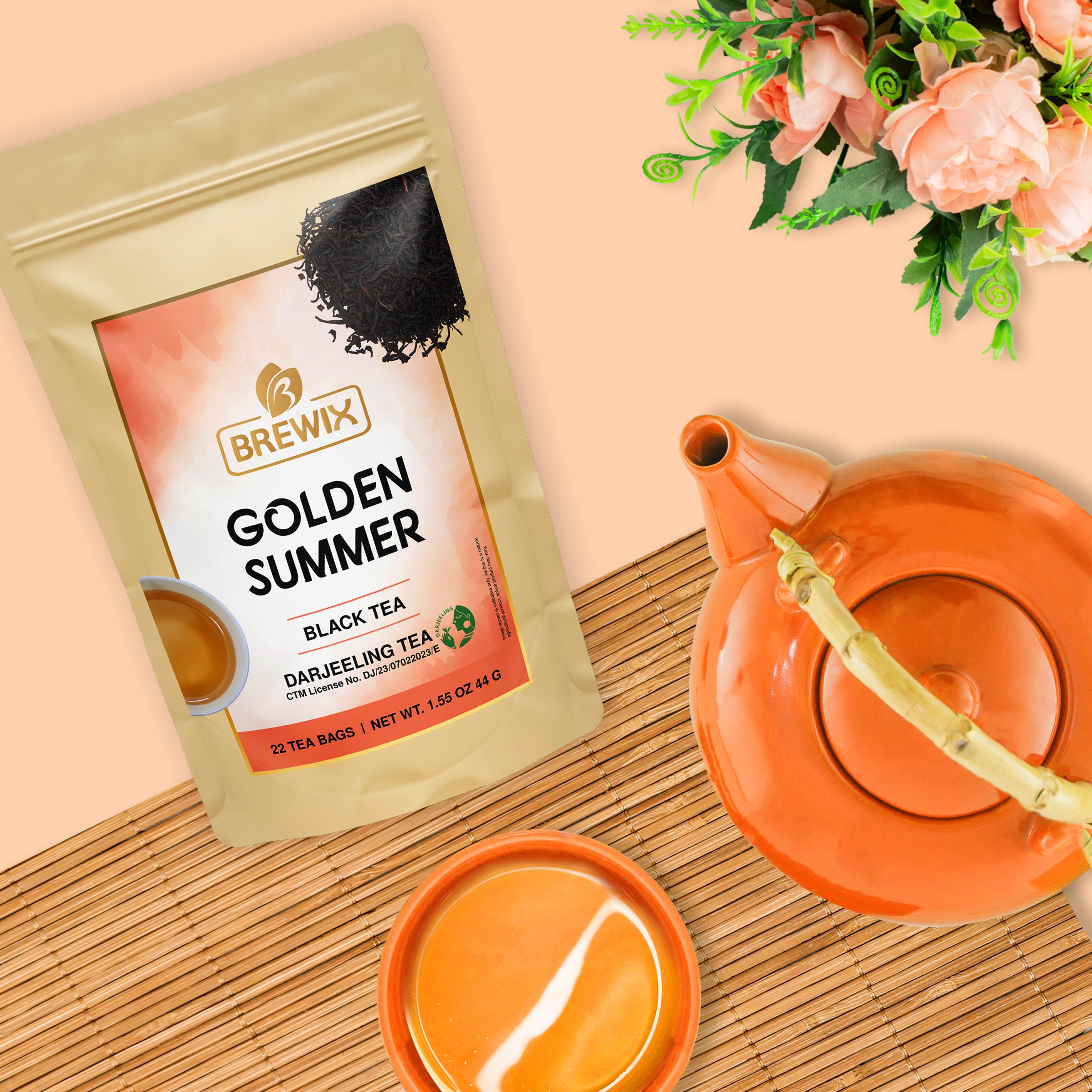 Darjeeling Black Tea, 22 Tea Bags