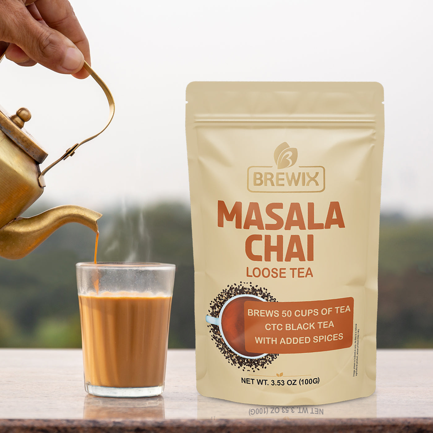 Masala Chai Loose Leaf Tea | Bold Spiced Black Tea with Traditional Indian Flavors