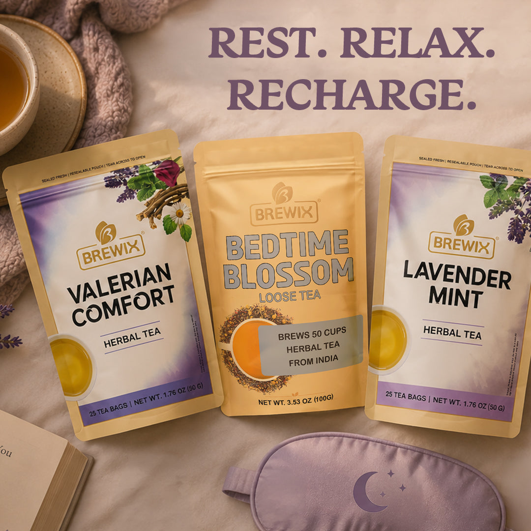 The Calm Stack | Valerian, Bedtime Blossom and Lavender Mint