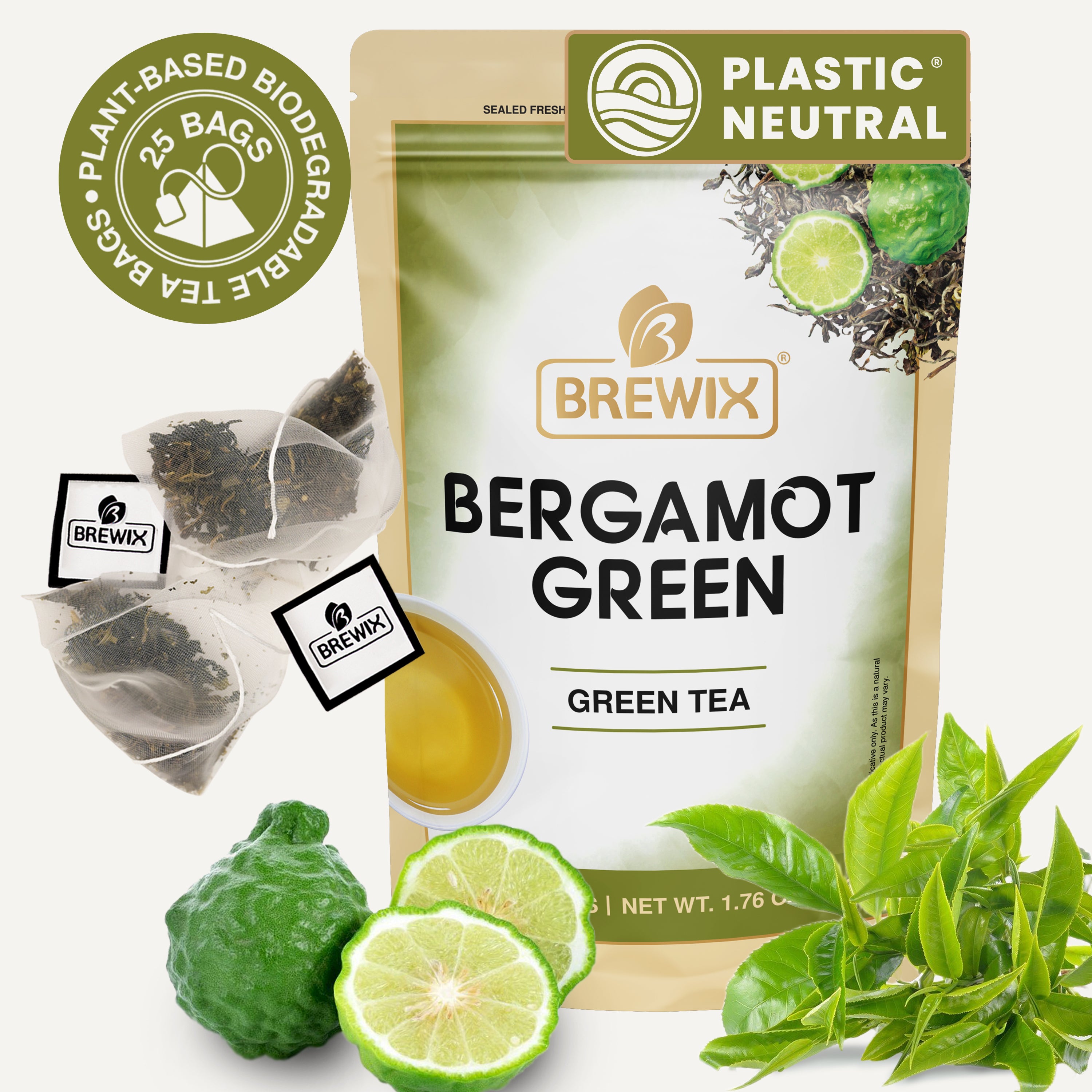 Bergamot Green Tea, Zesty Citrus Bliss & Antioxidant Power
