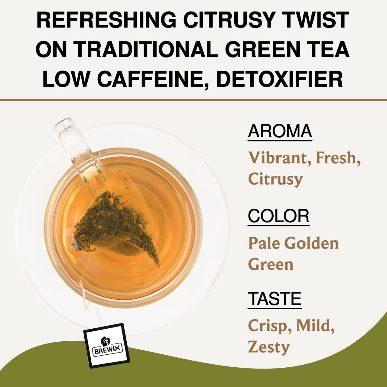 Bergamot Green Tea, Zesty Citrus Bliss & Antioxidant Power