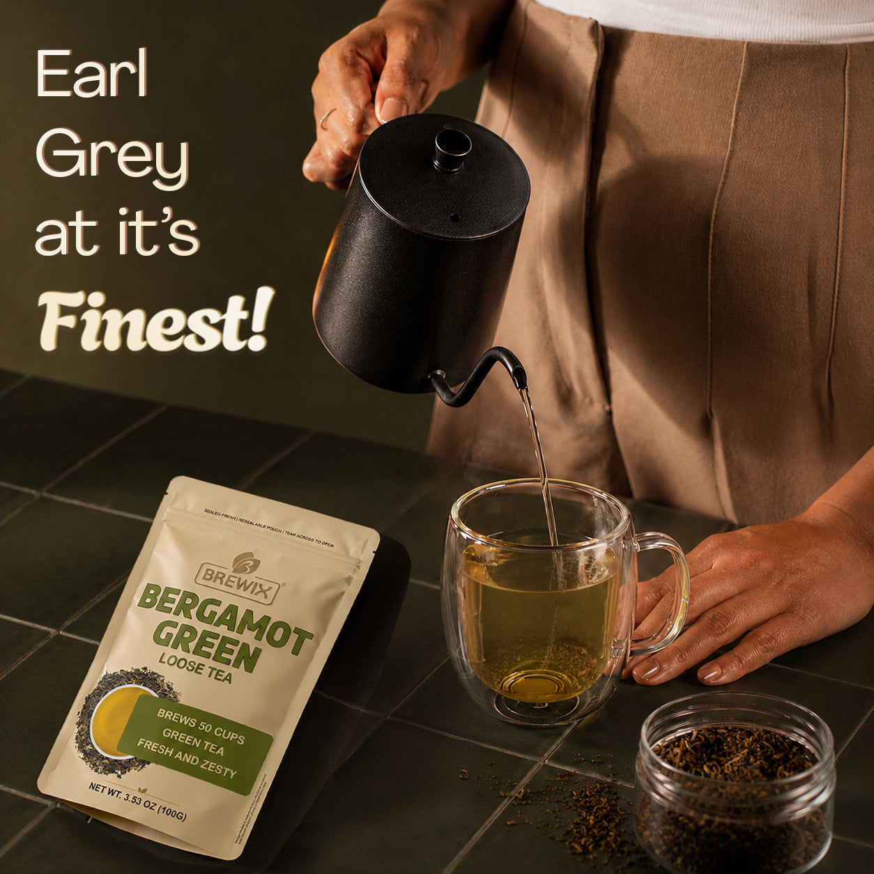 Bergamot Green Tea | A Bright, Uplifting Pause In Your Day