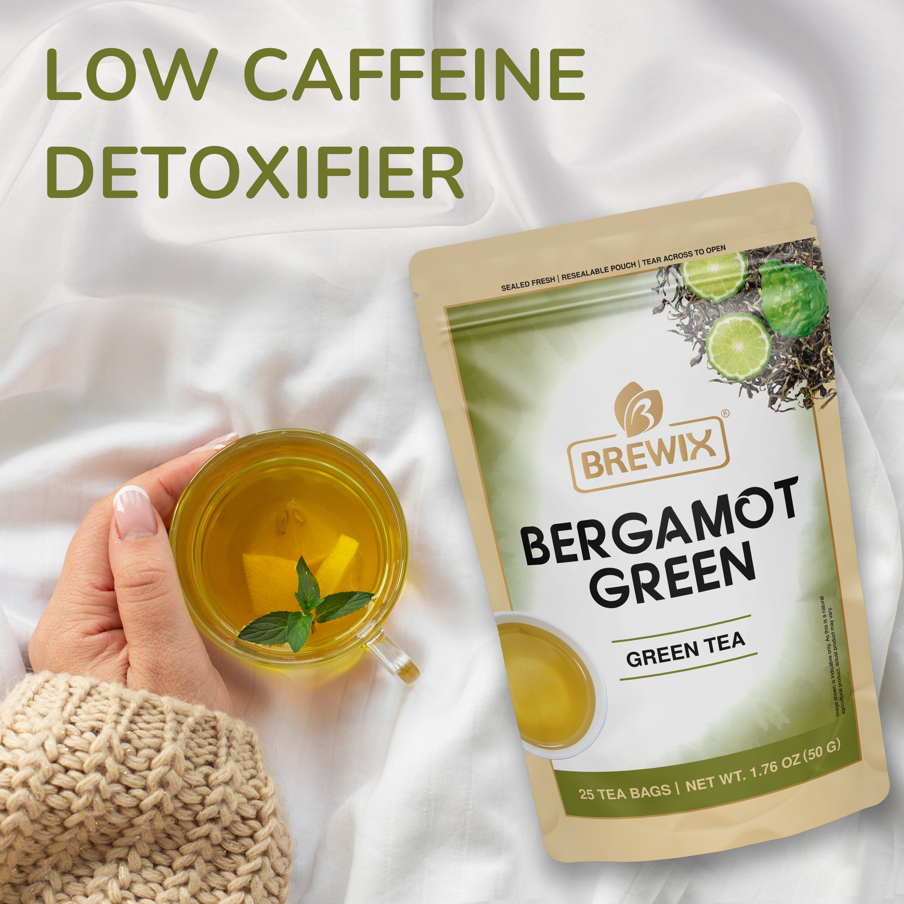 Bergamot Green Tea, Zesty Citrus Bliss & Antioxidant Power