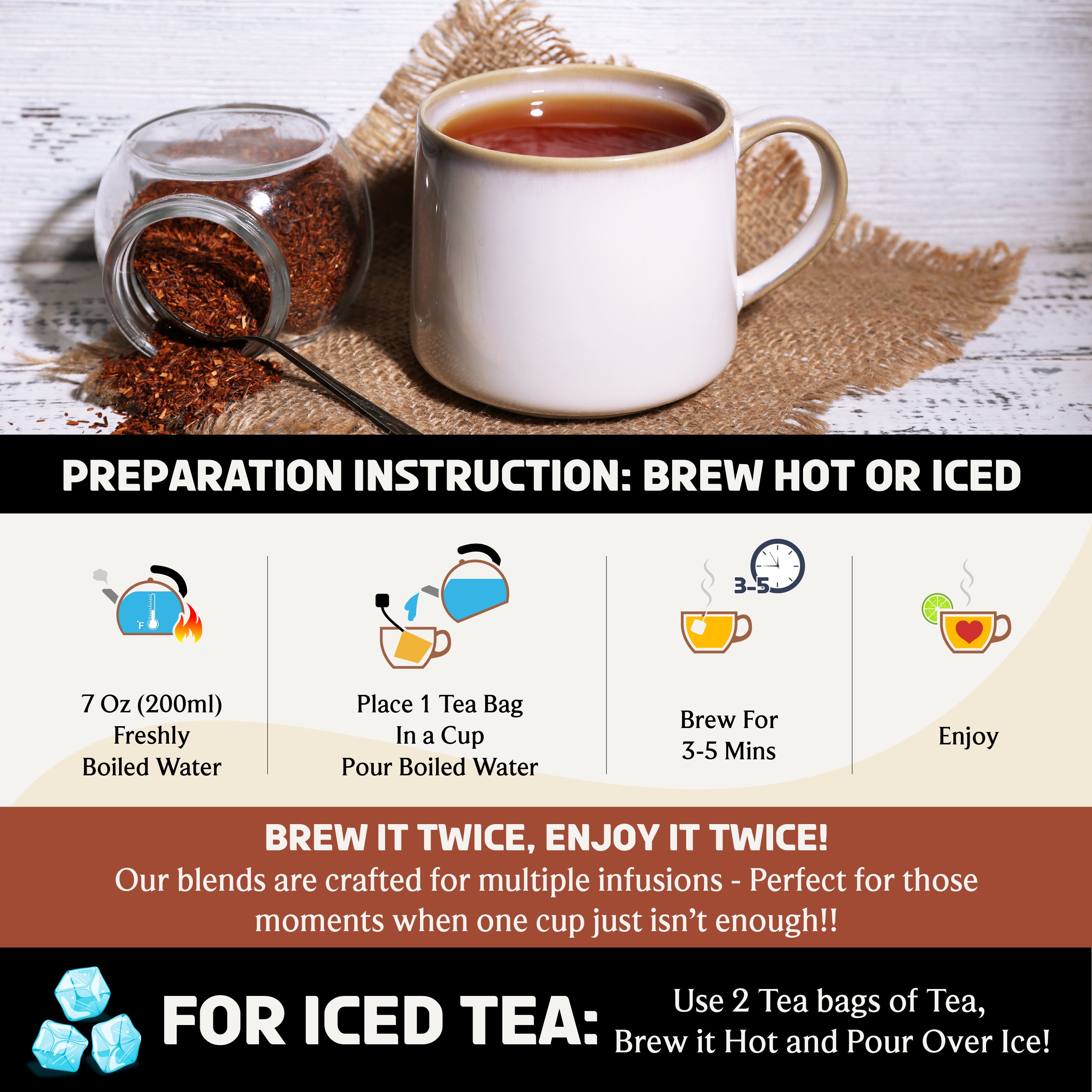 Chocolate Elixir | Caffeine-Free, Decadent Herbal Delight