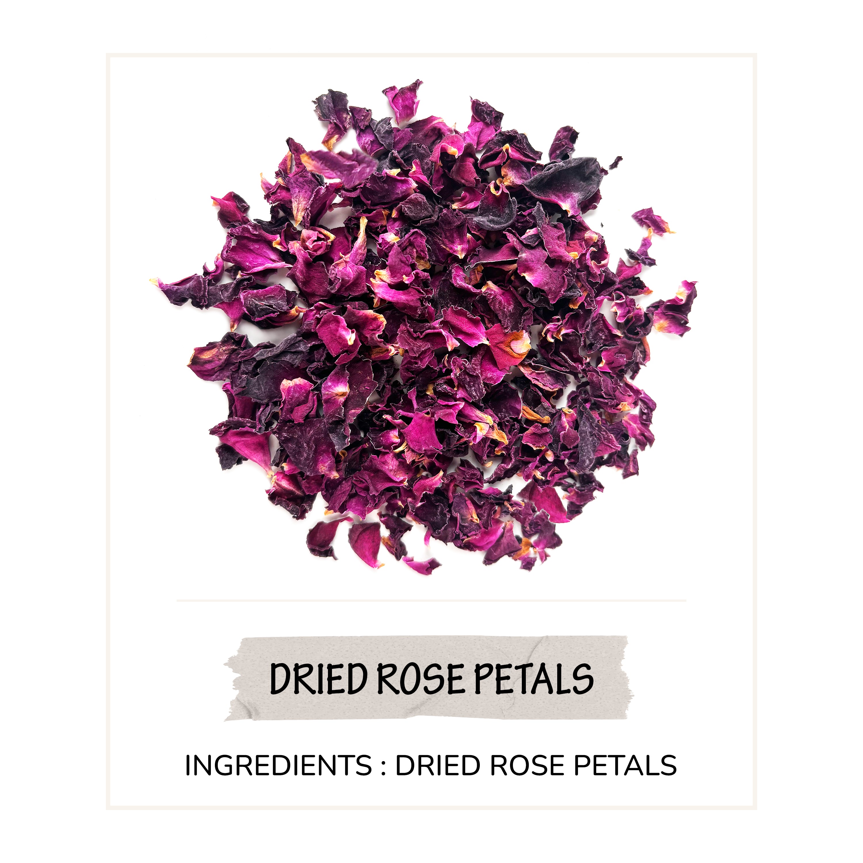 Dried Rose Petals Tea, 1.76 oz Loose Tea