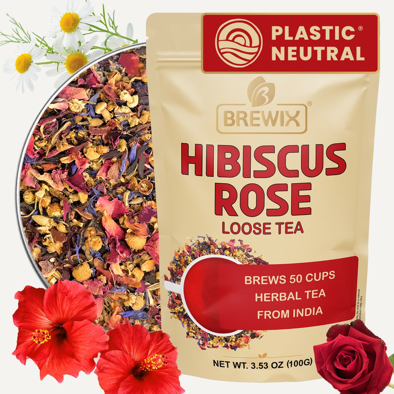 Hibiscus Rose Tea | Floral. Tart. Fabulous.