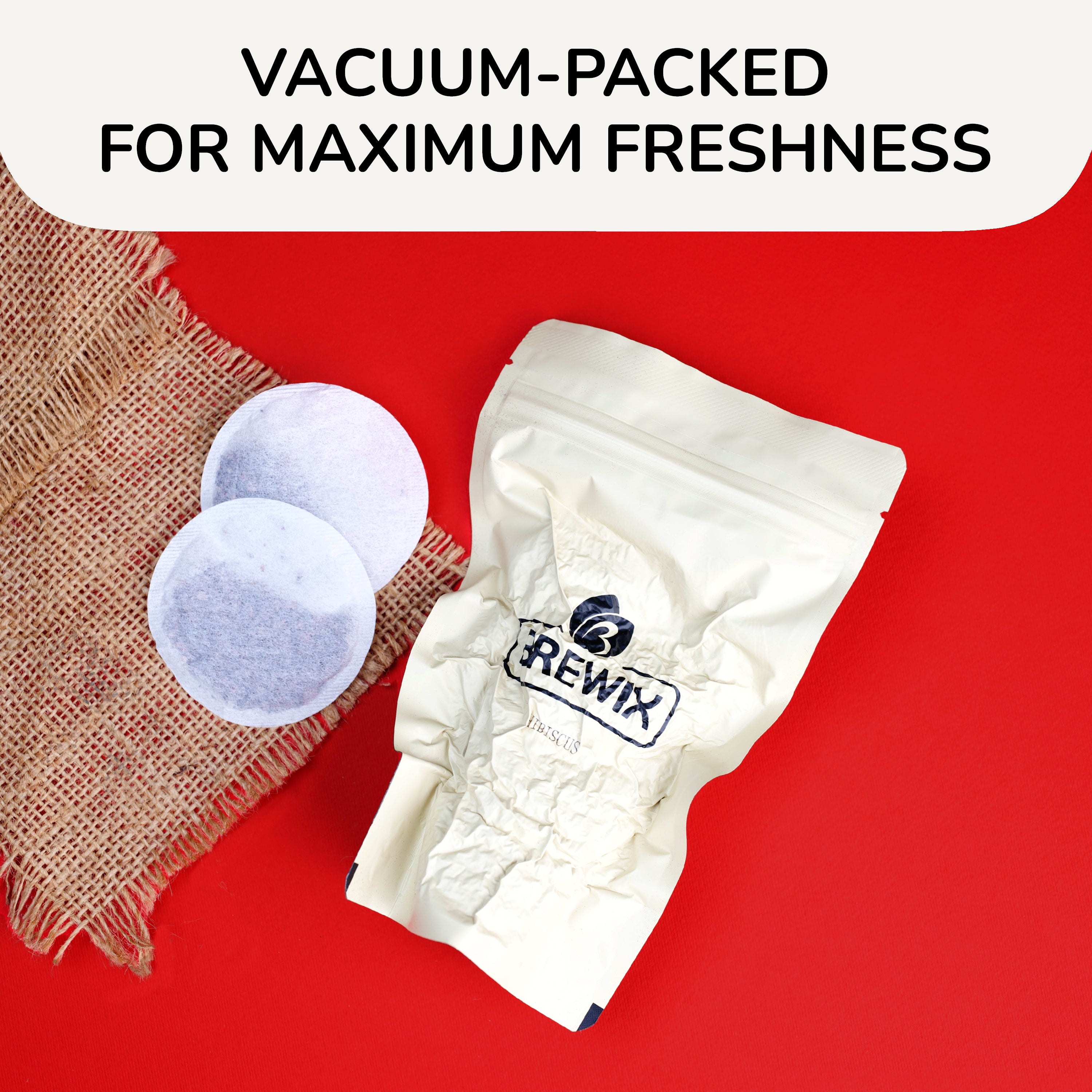 Hibiscus 120 Round Bags