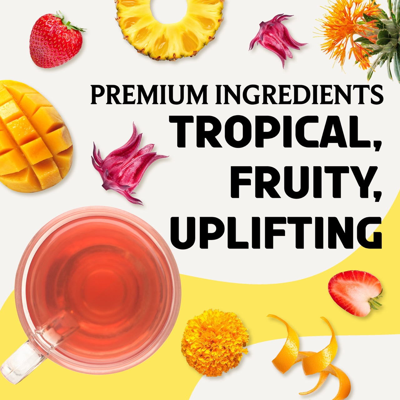 Mango Marvel Tea | A Hibiscus-based Tropical Escape In Every Sip