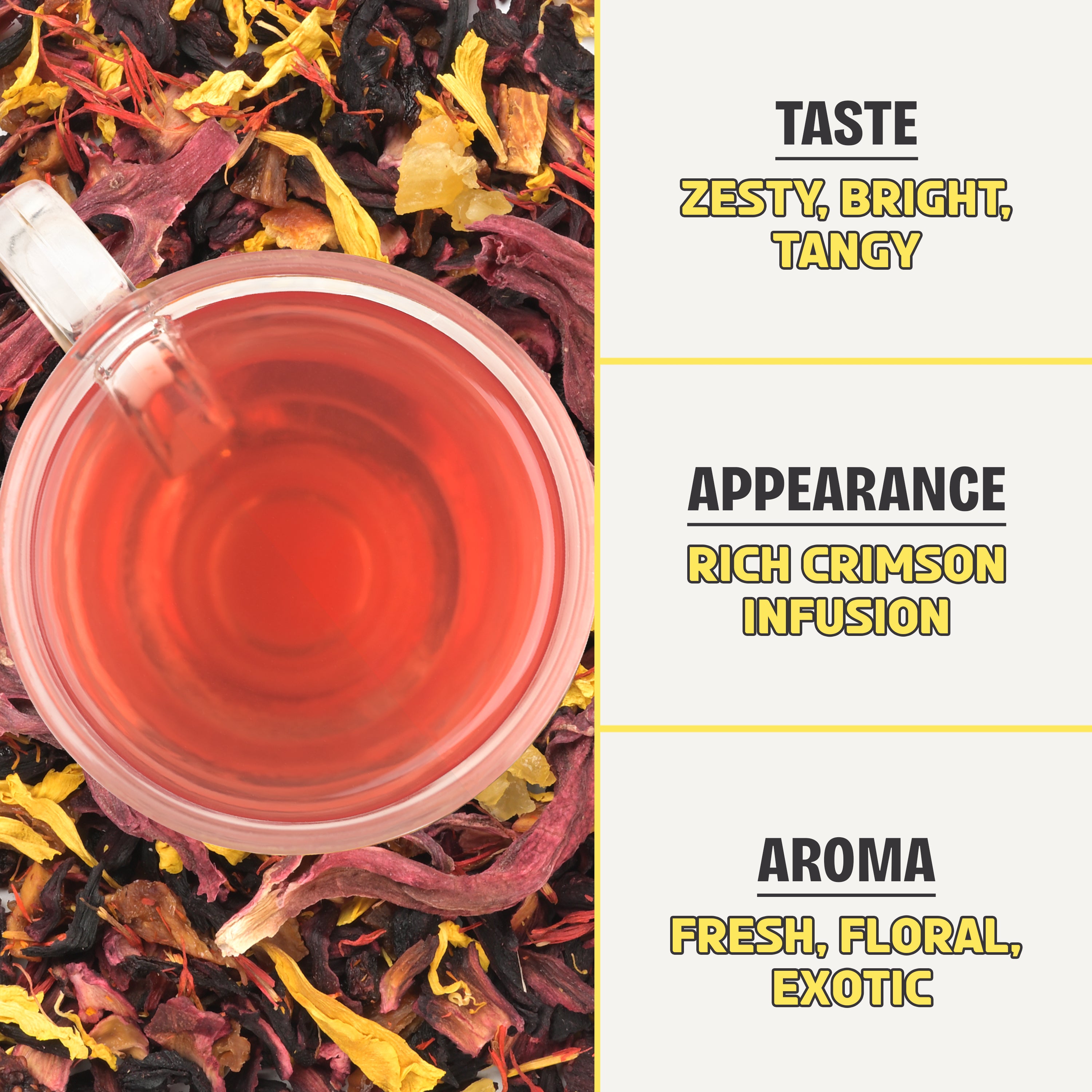 Mango Marvel Tea | A Hibiscus-based Tropical Escape In Every Sip