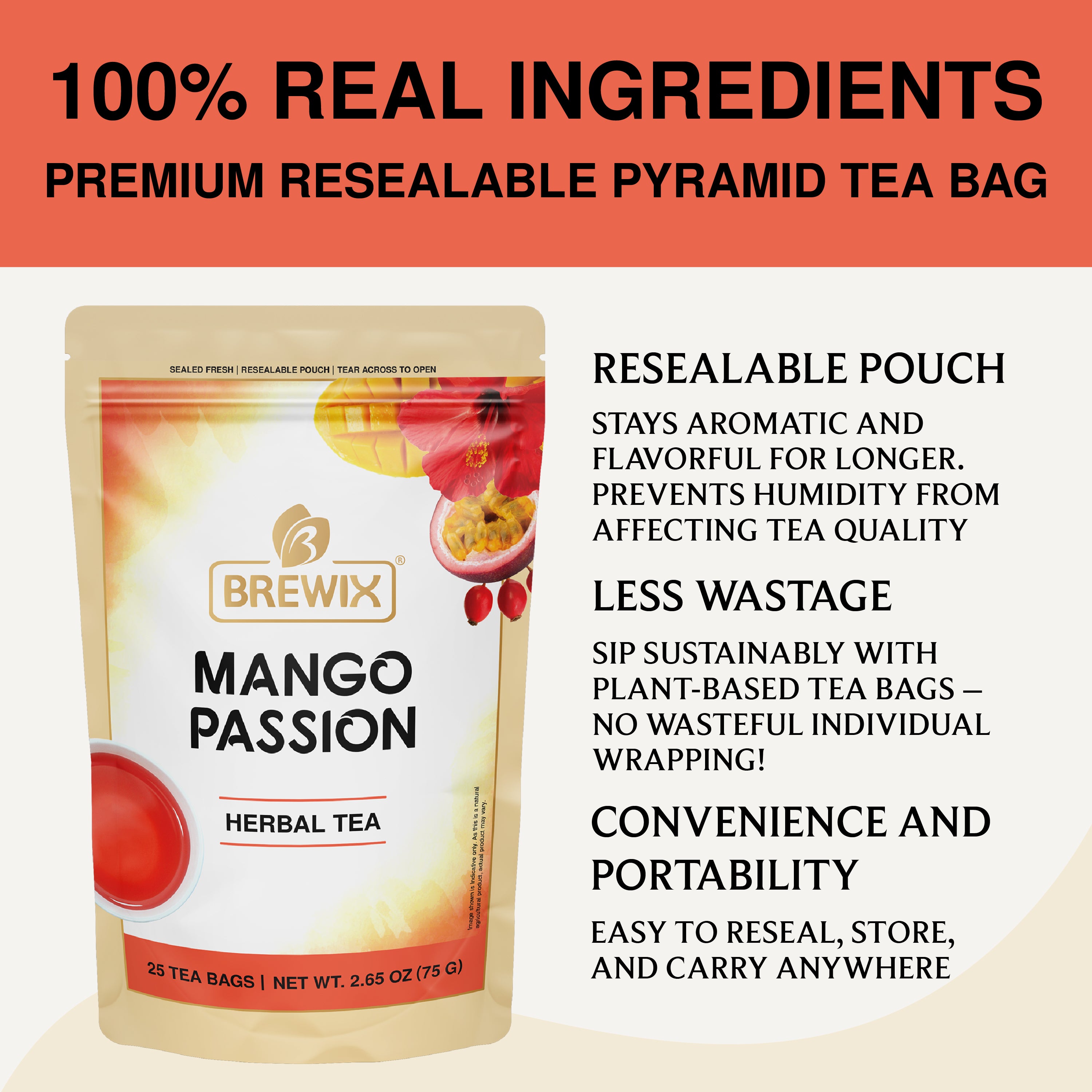 Mango Passion | Hibiscus, Mango, Passion Fruit - Feel-good Brew