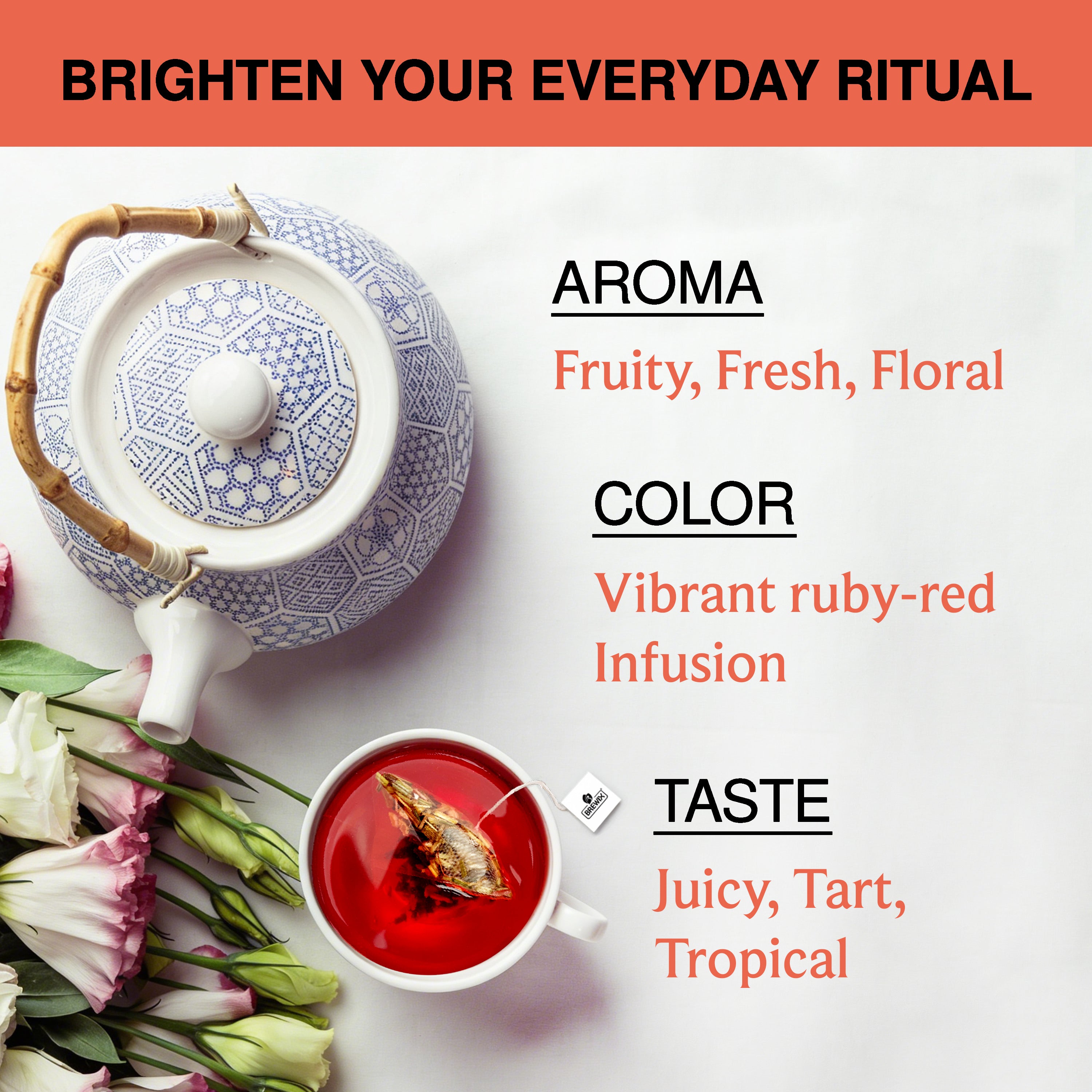 Mango Passion | Hibiscus, Mango, Passion Fruit - Feel-good Brew