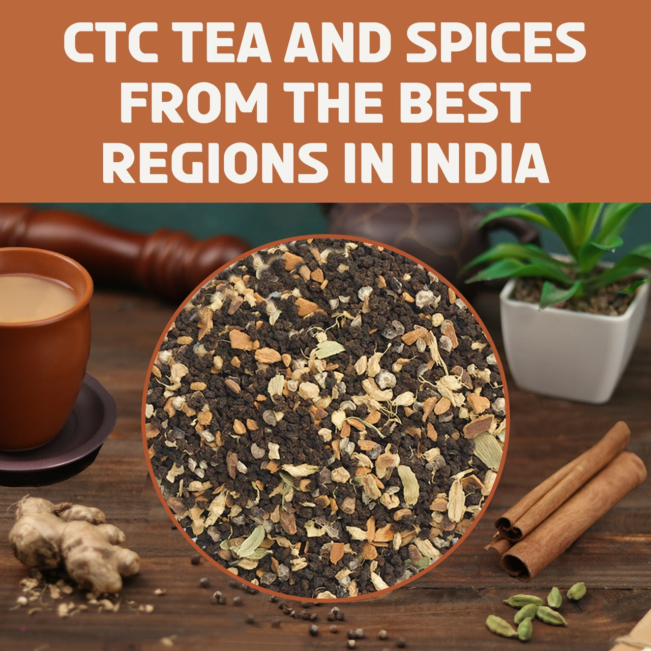 Masala Chai Loose Leaf Tea | Bold Spiced Black Tea with Traditional Indian Flavors