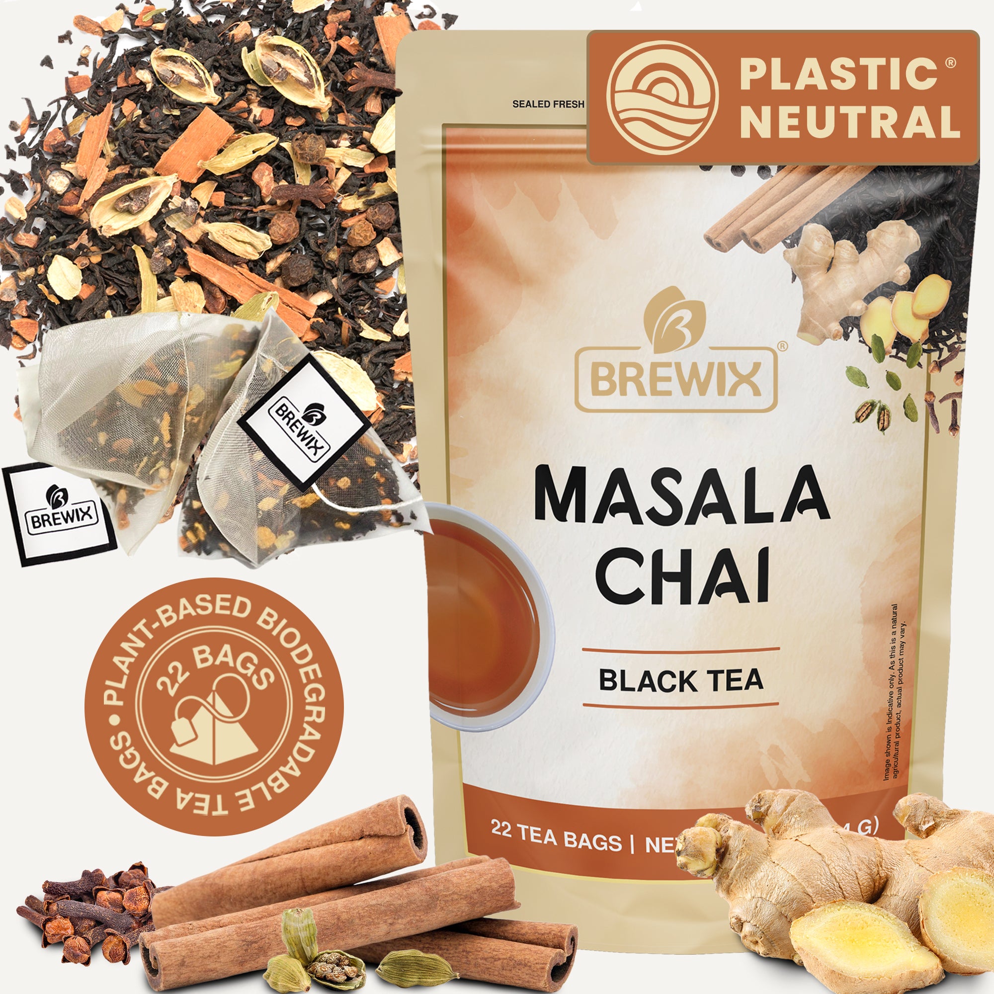 Masala Chai Tea | Bold Spiced Black Tea with Traditional Indian Flavors
