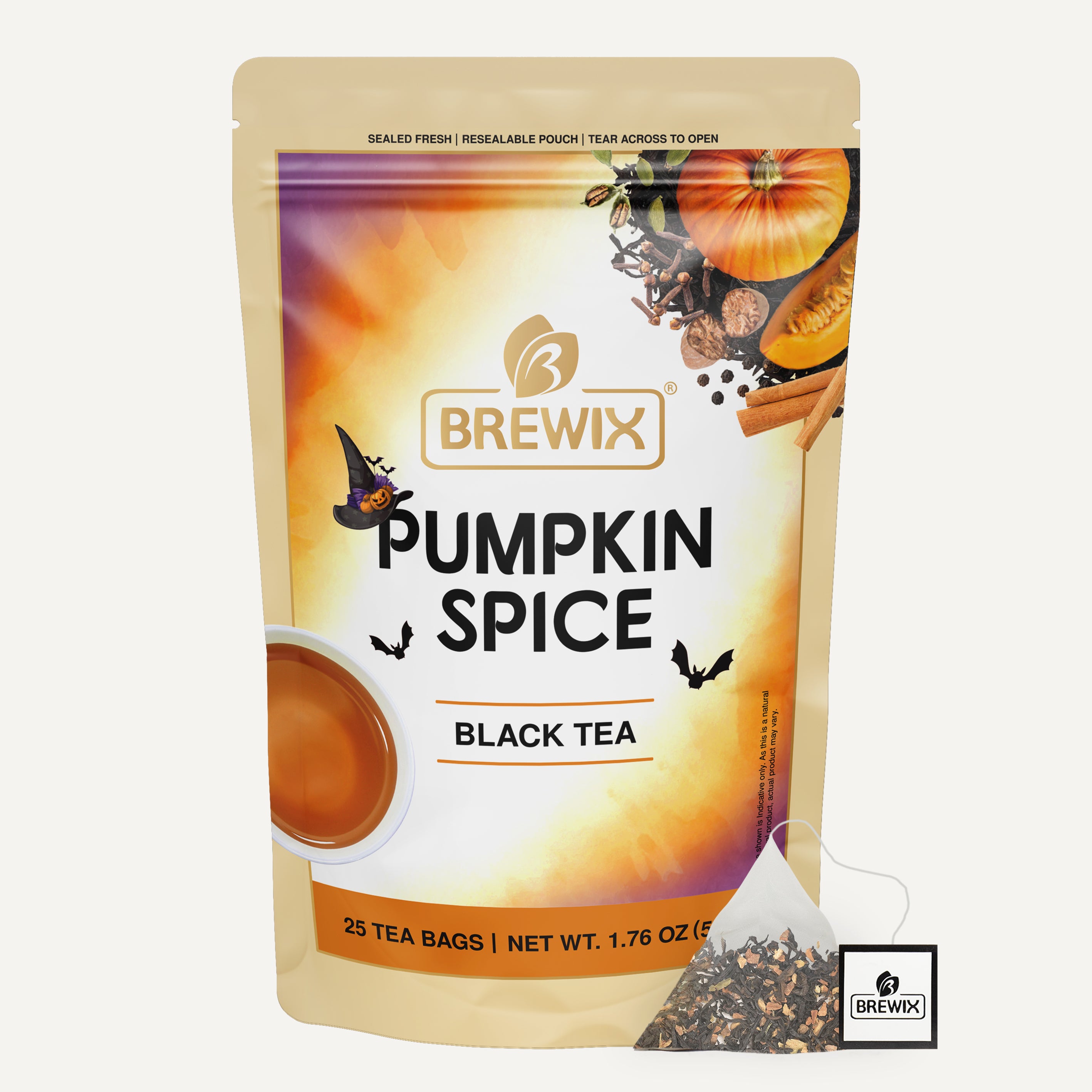 Pumpkin Spice, 25 Pyramid Bags