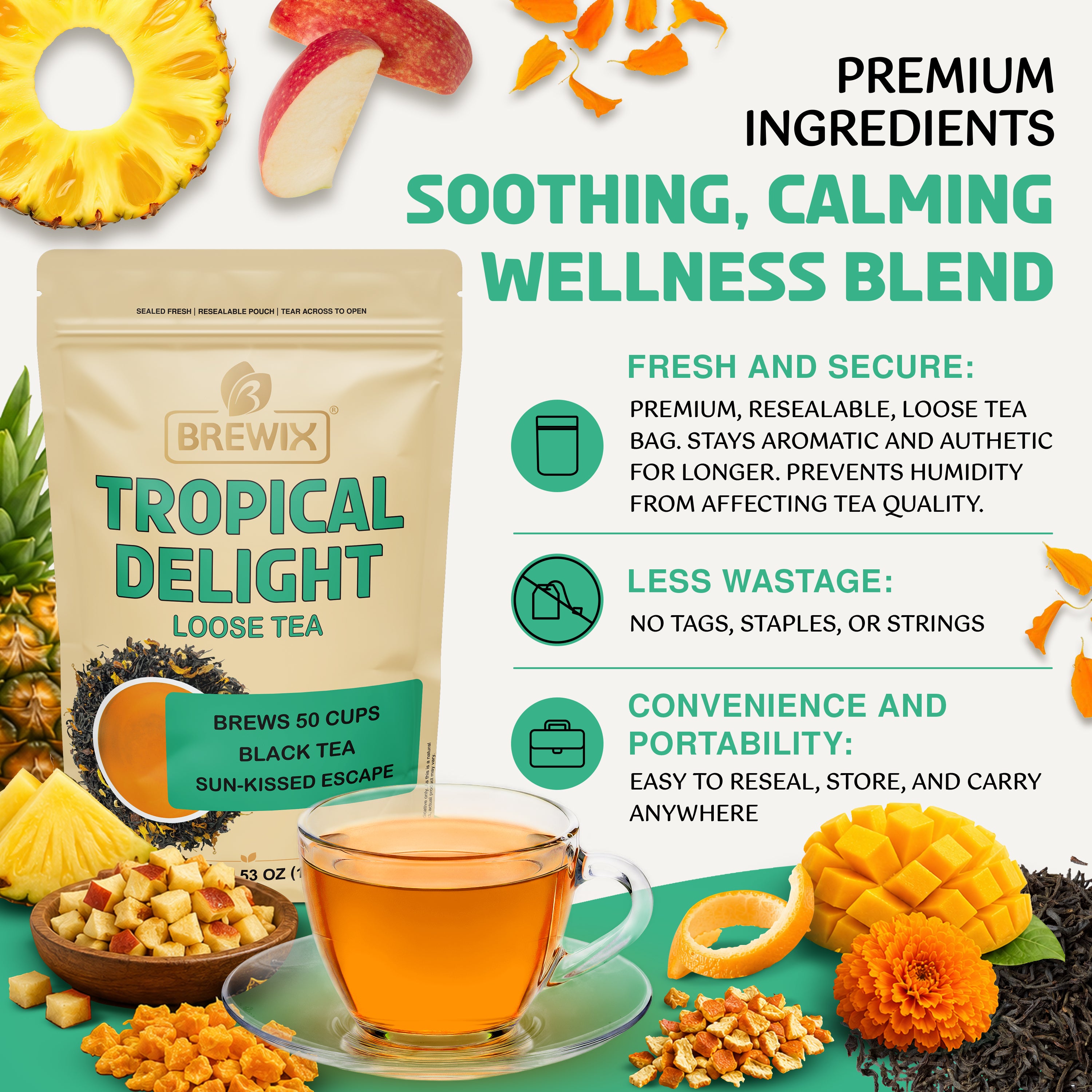 Tropical Delight | Bright. Bold. Delicious.