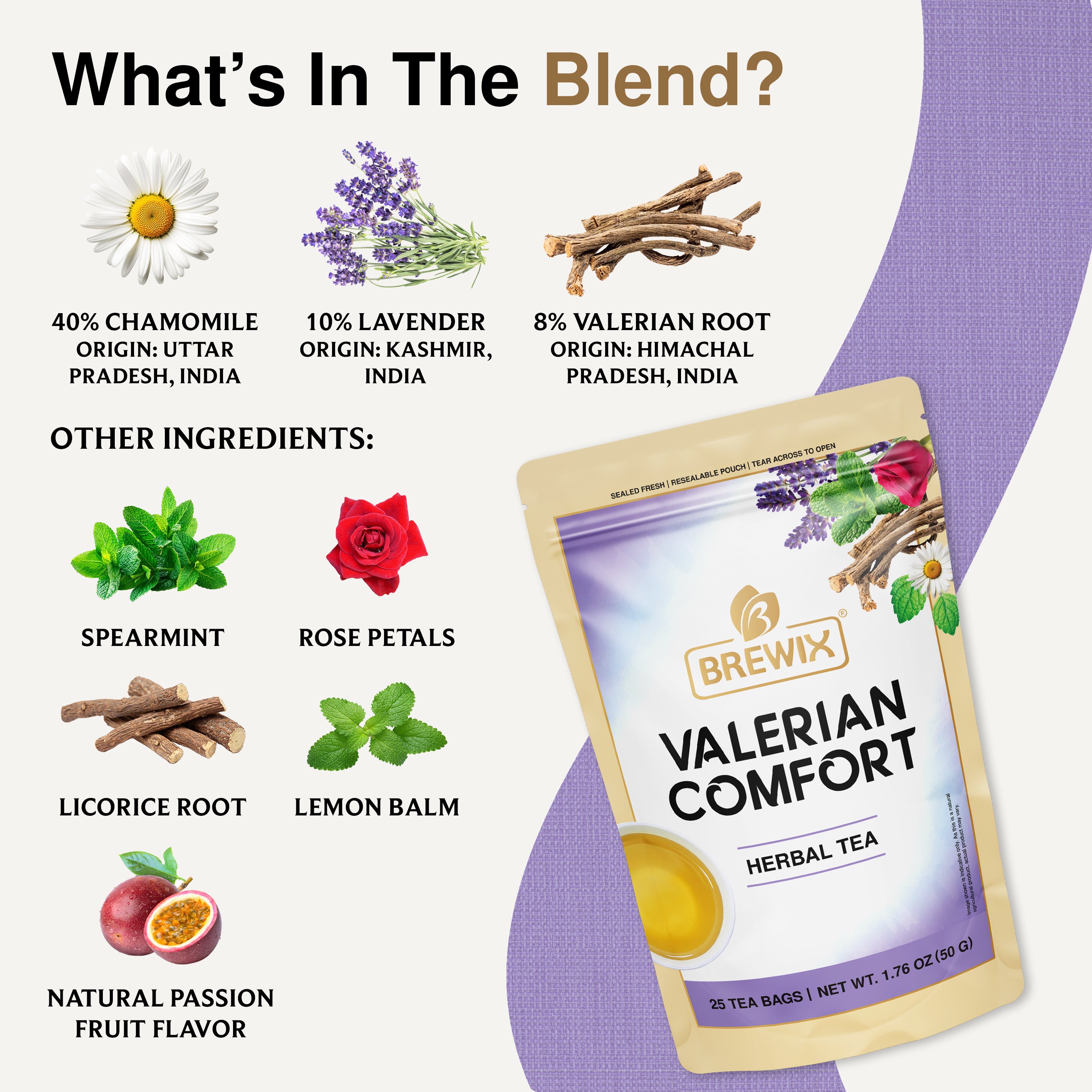Valerian Comfort Herbal Tea