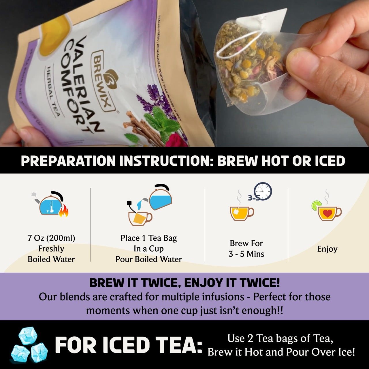 Valerian Comfort Herbal Tea