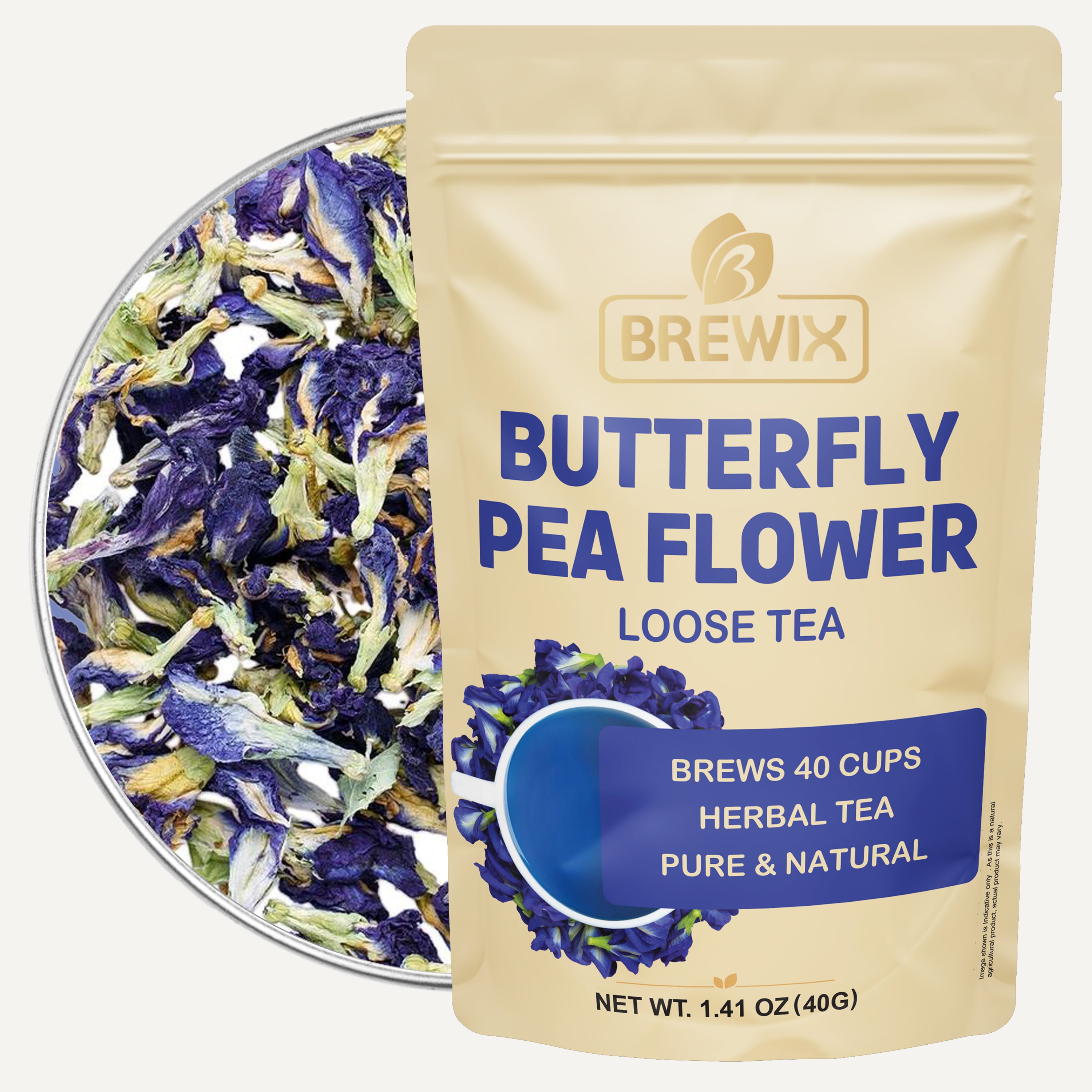 Blue Pea Tea, 1.41 oz Loose Tea