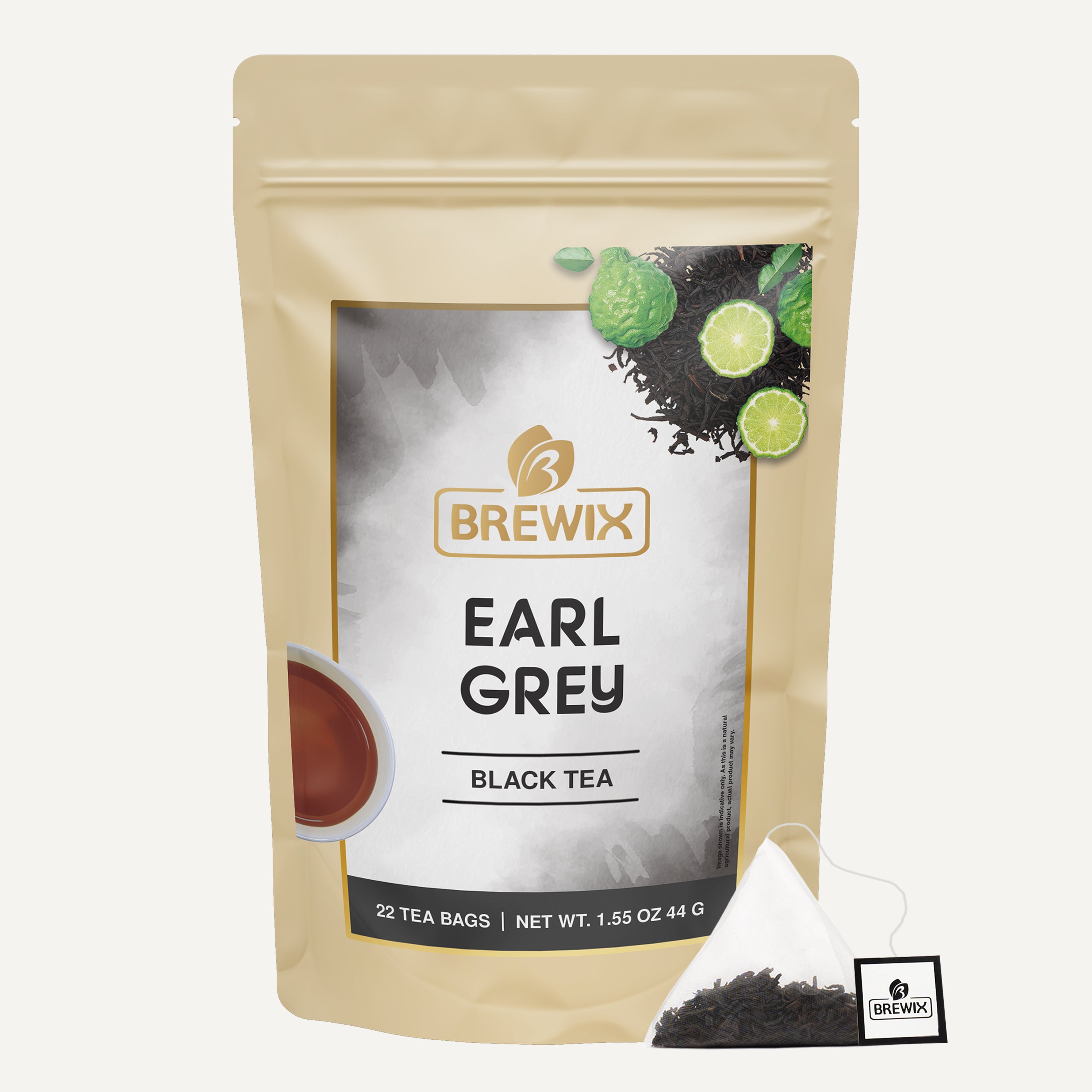 Earl Grey Black Tea, 22 Pyramid Bags