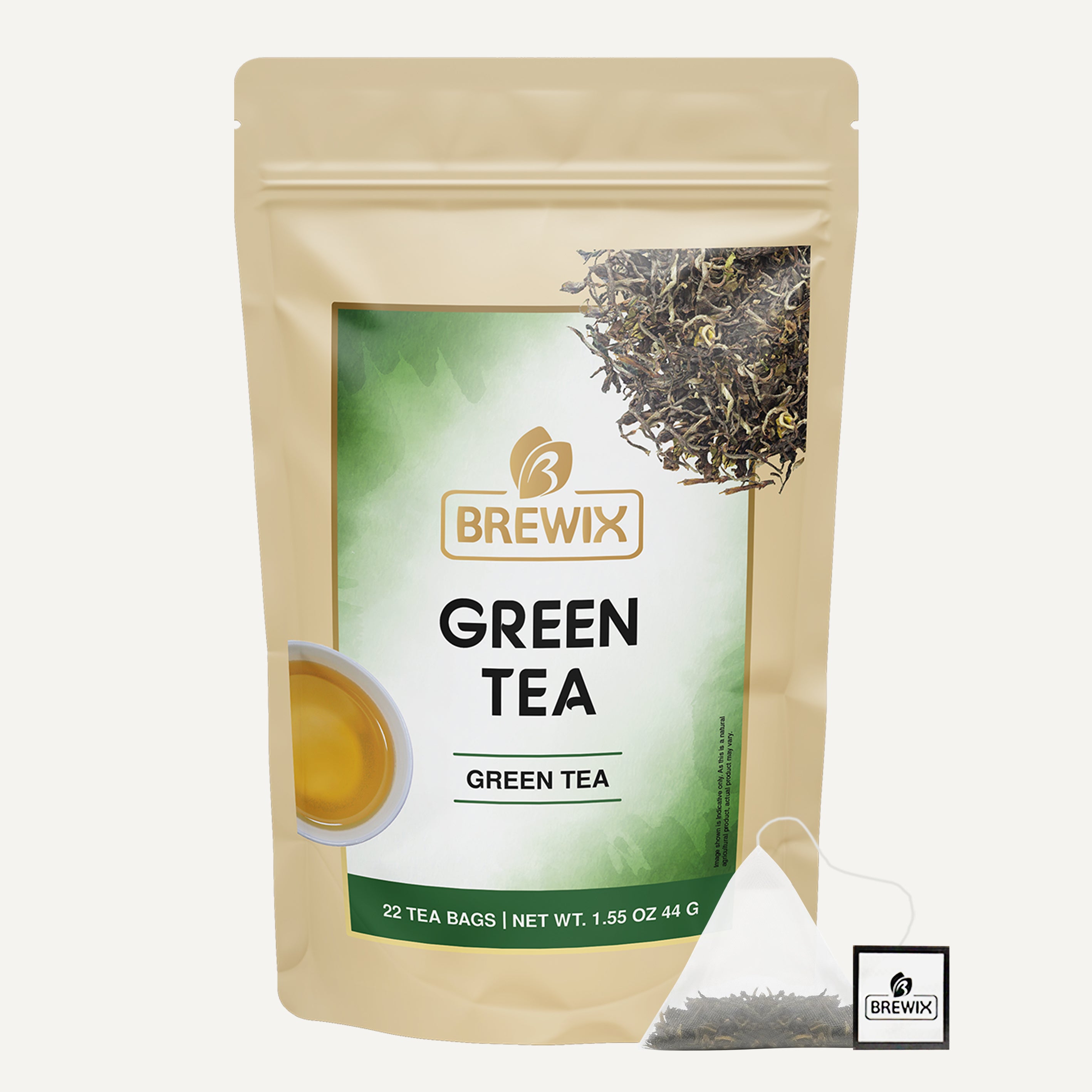 Green Tea, 22 pyramid tea bags