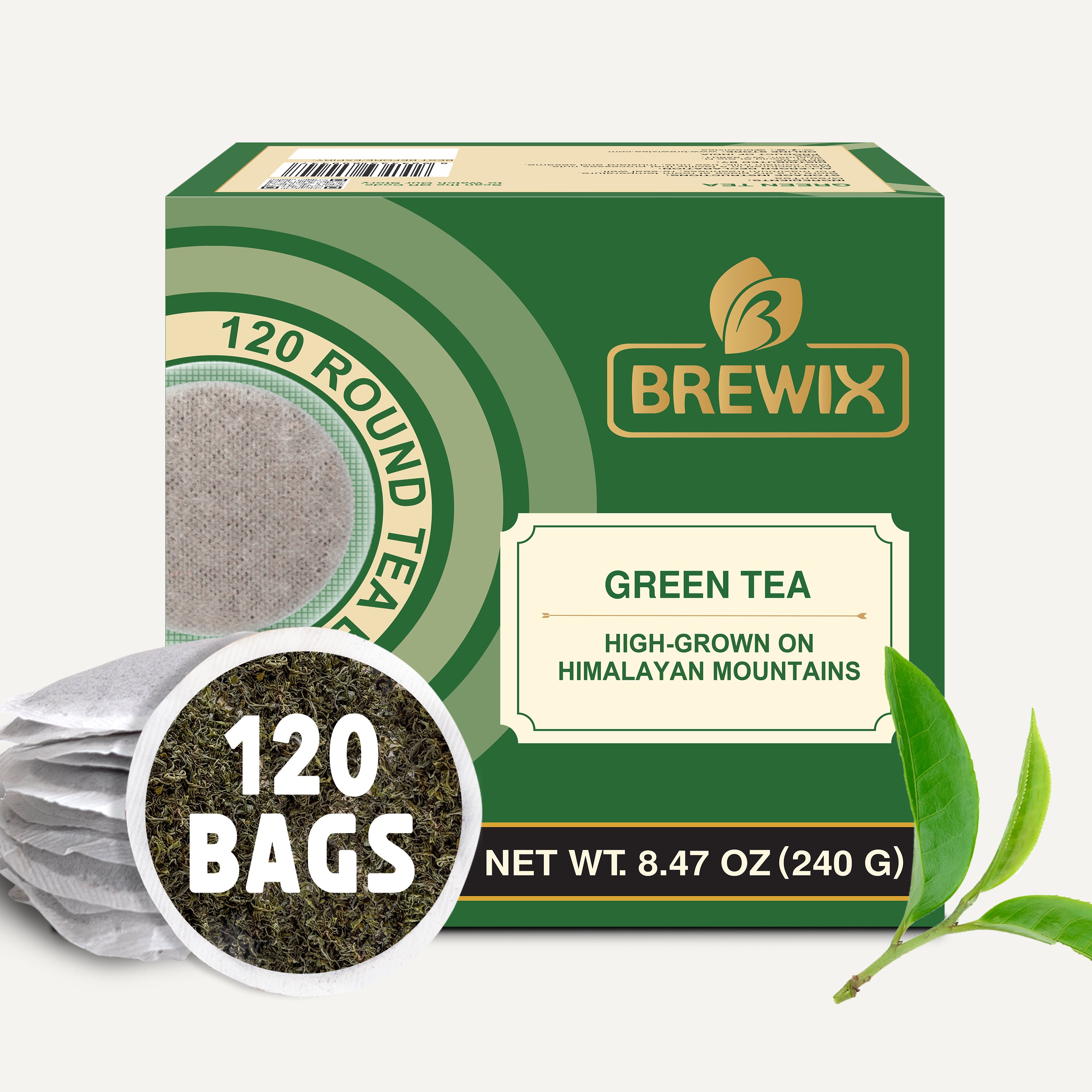 Ginger 120 Round Bags - Flavorful & Convenient