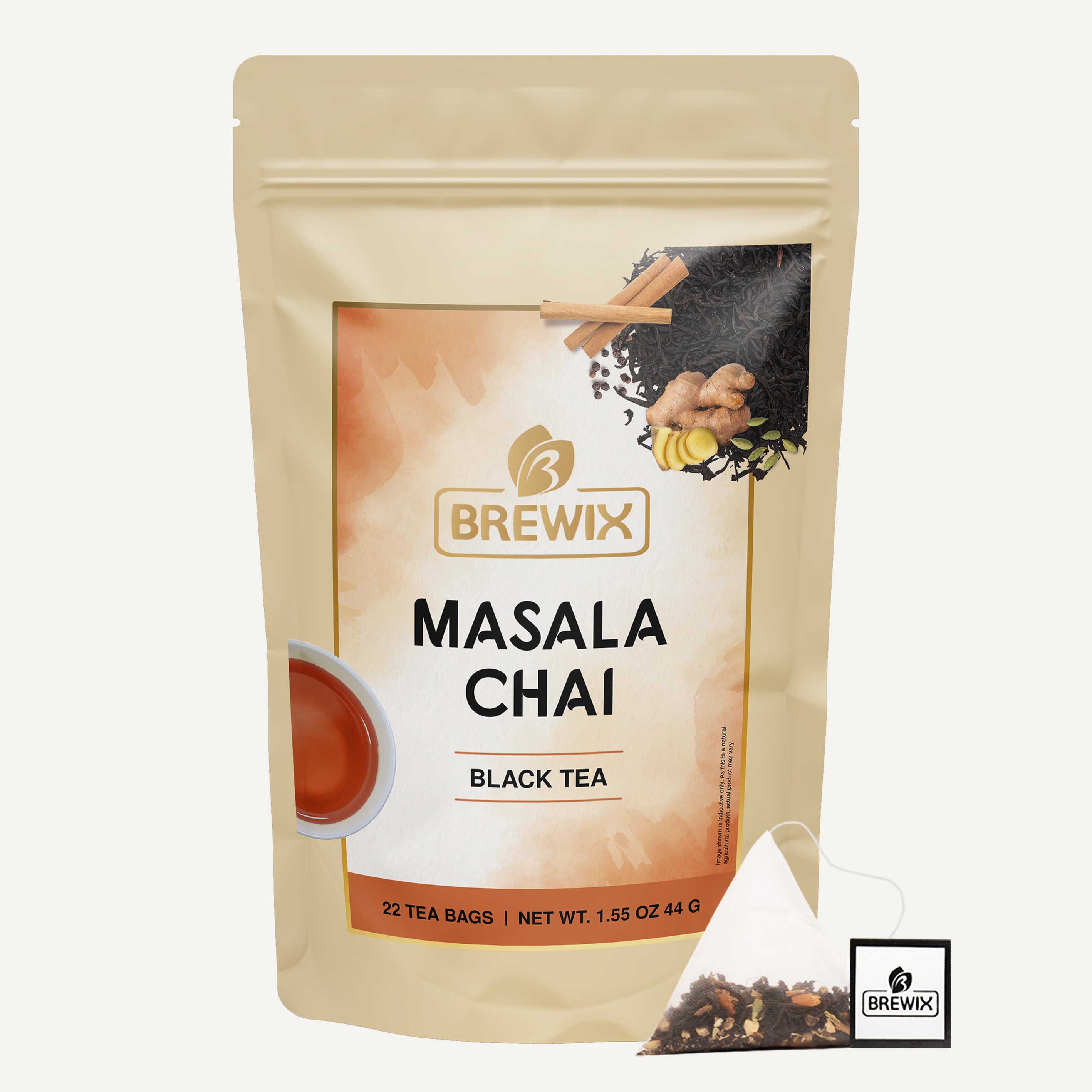 Masala Chai Tea, 22 Pyramid Bags