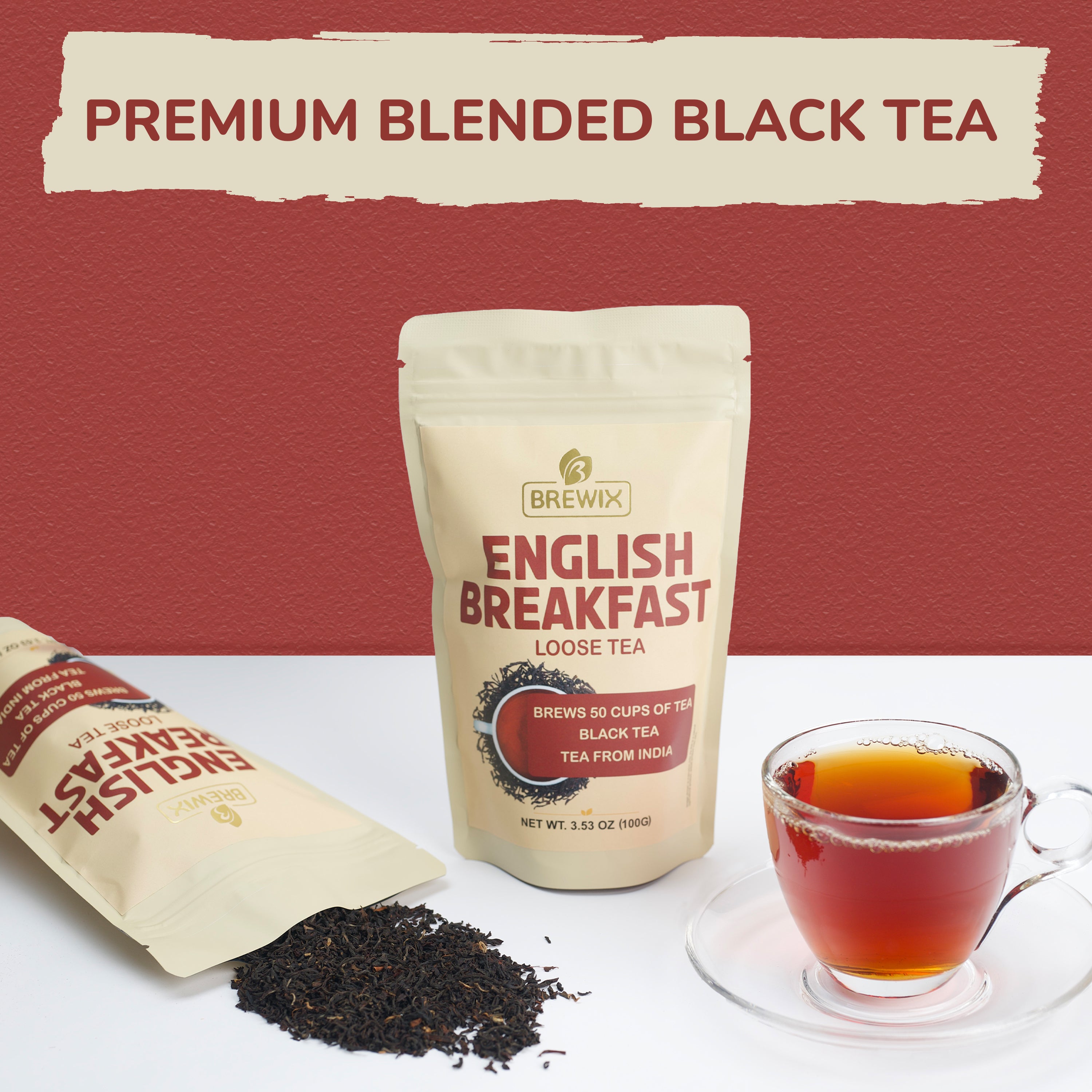 English Breakfast Black Tea, 3.53 oz Loose Tea