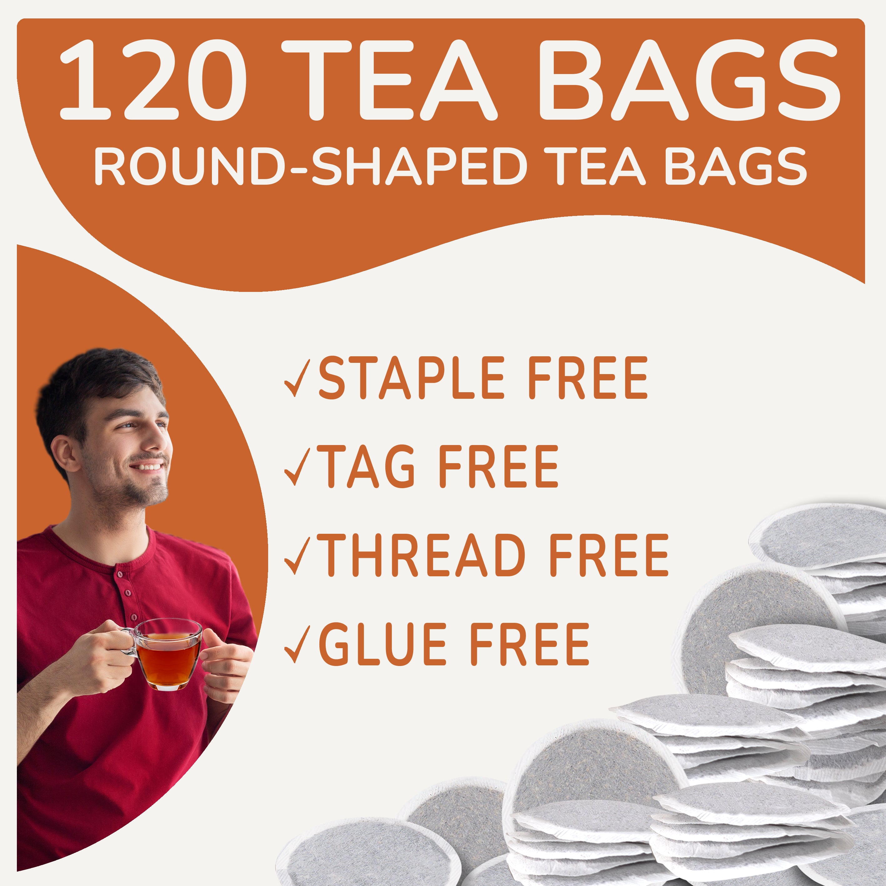 Masala Chai 120 Round Bags