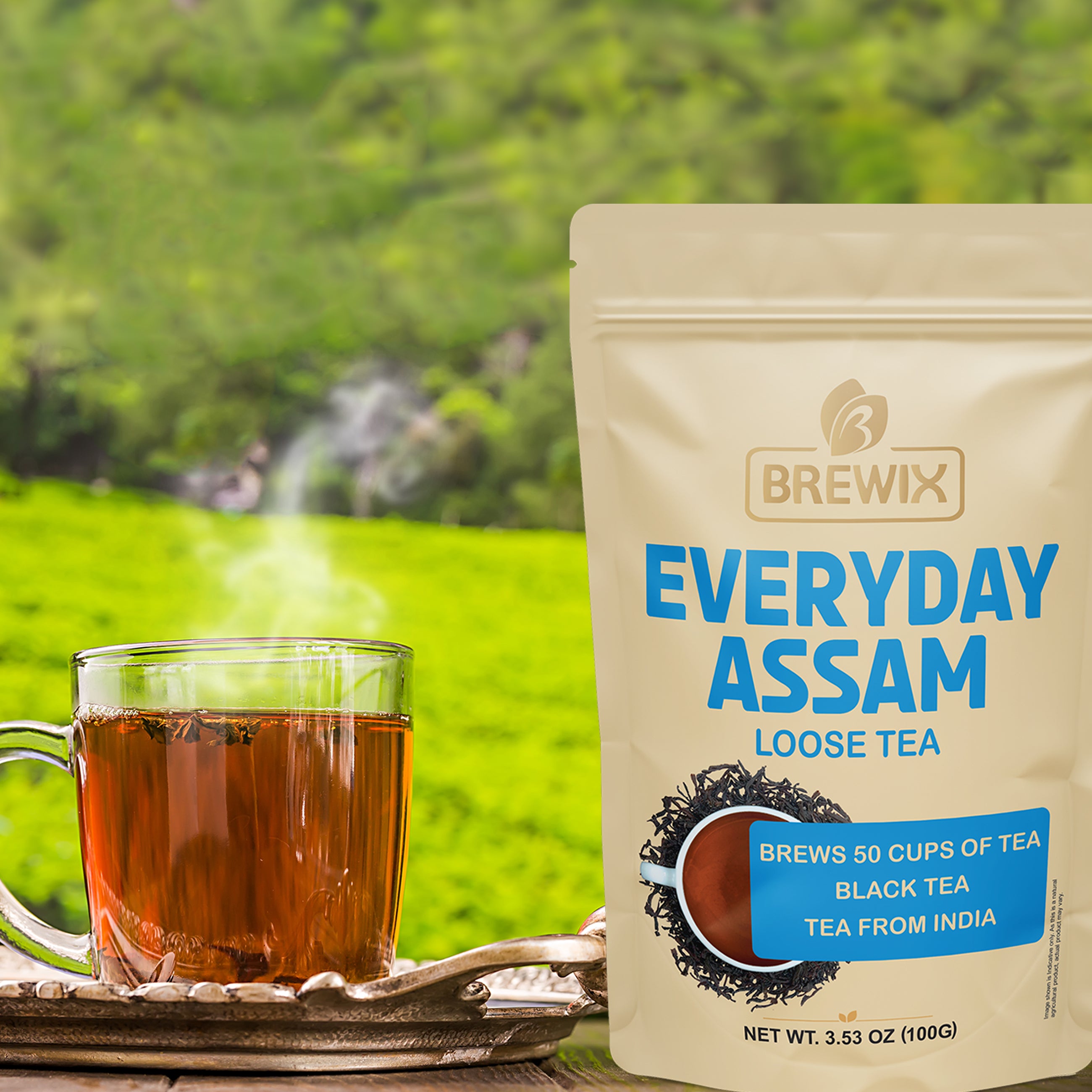 Assam Black Tea, 3.53 oz Loose Tea