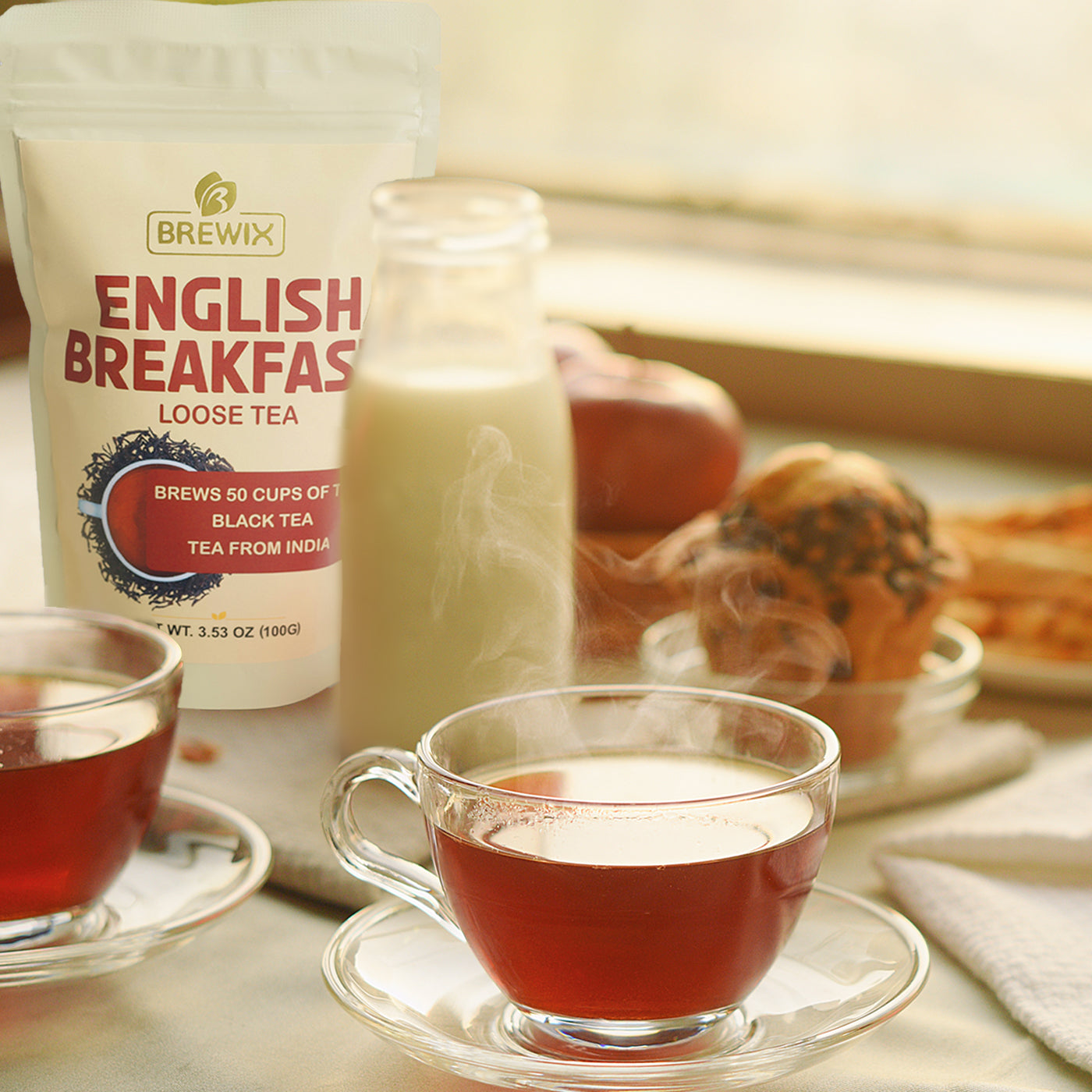 English Breakfast Black Tea, 3.53 oz Loose Tea