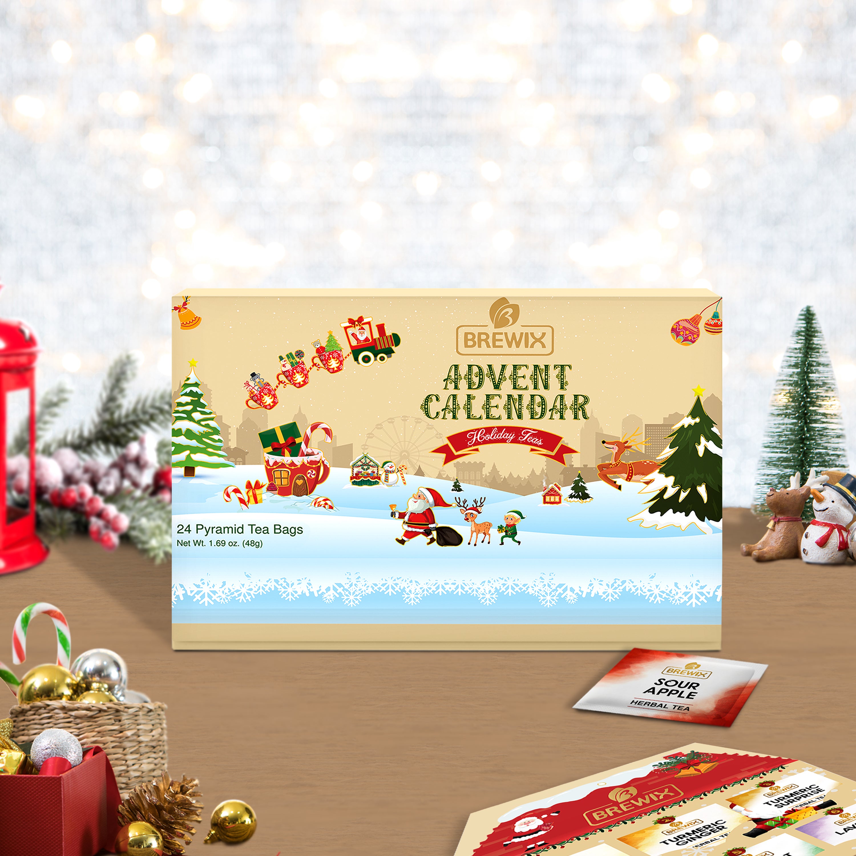 Advent Calendar - 24 days to Christmas Gift Box