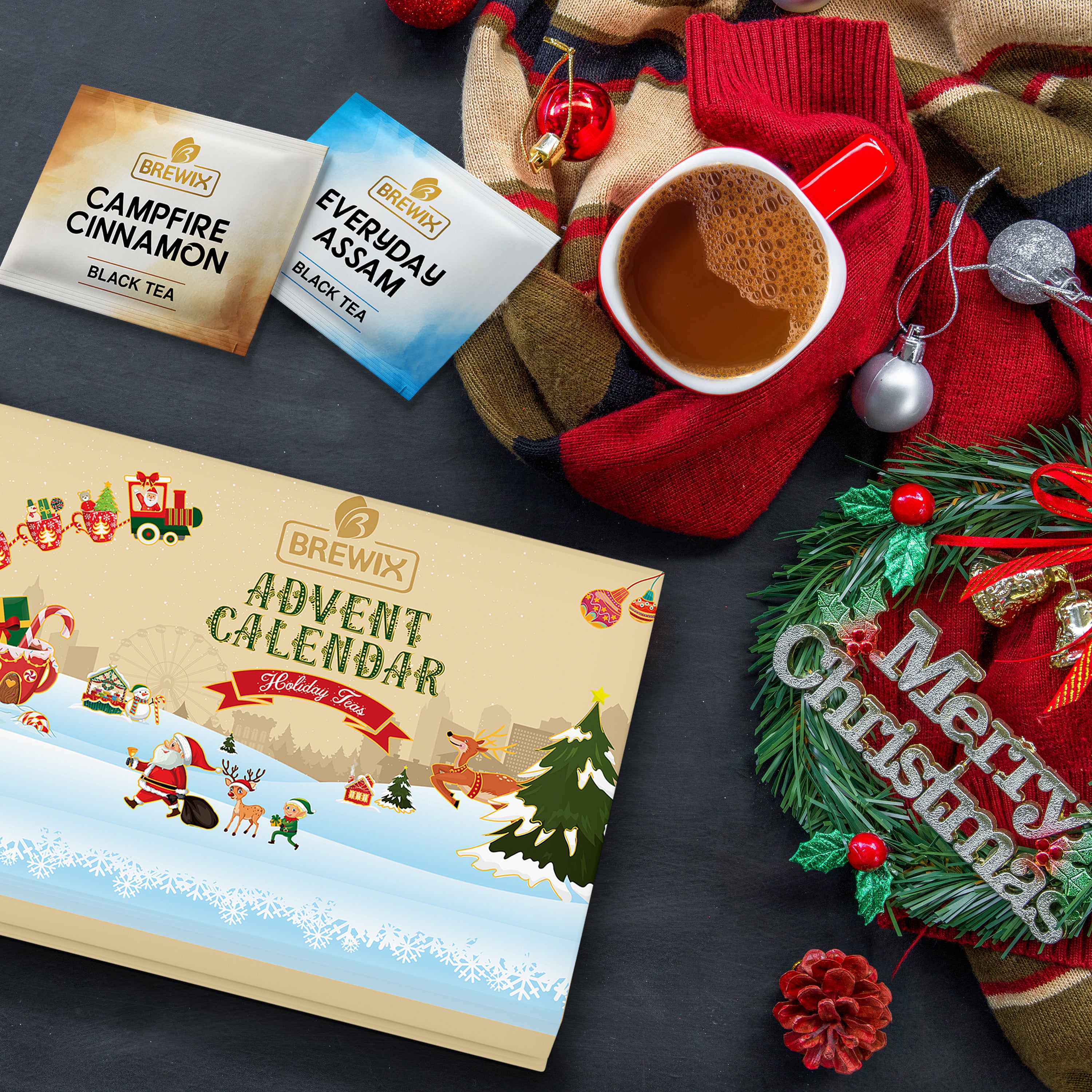 Advent Calendar - 24 days to Christmas Gift Box