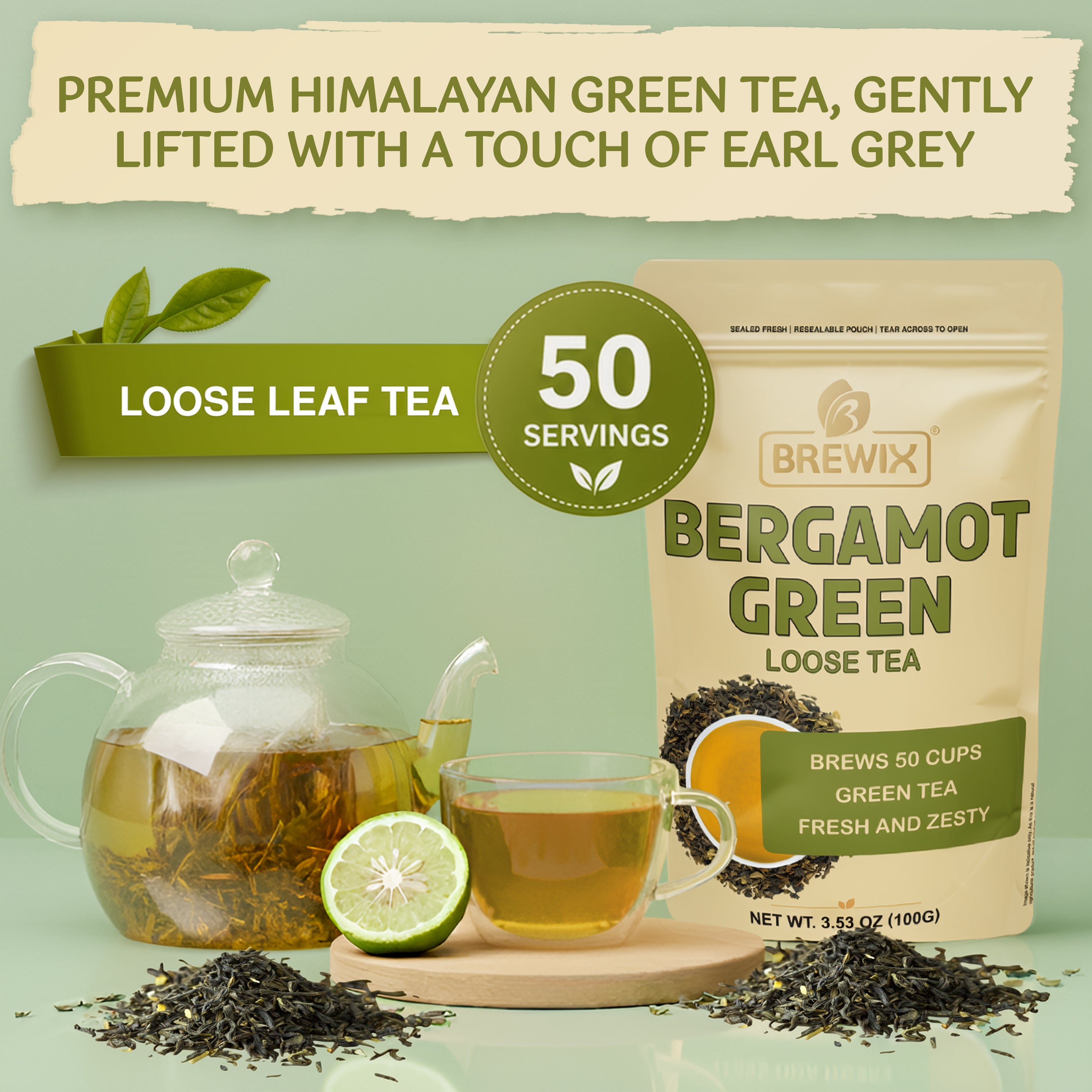 Bergamot Green Tea | A Bright, Uplifting Pause In Your Day